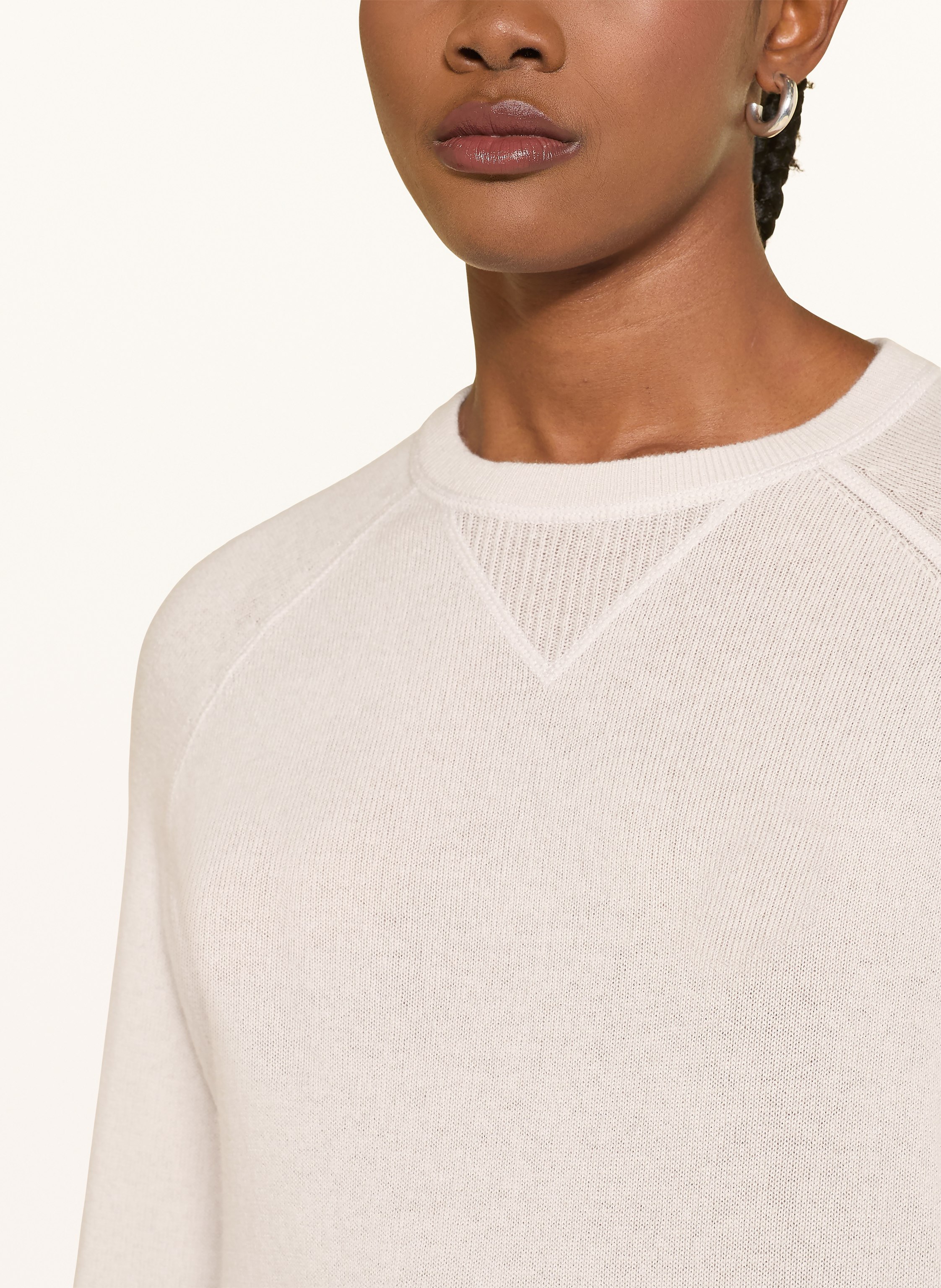 Thumbnail - Allude Pullover Mit Cashmere grau