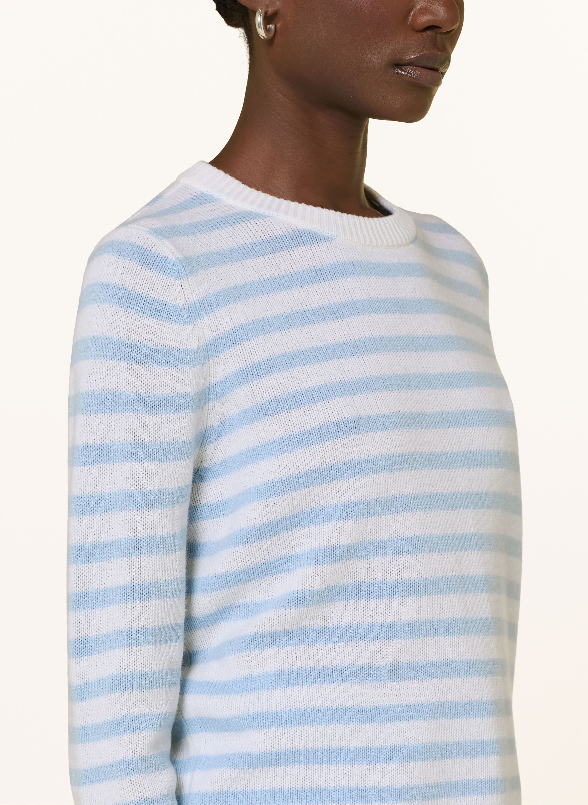 Thumbnail - Allude Pullover Mit Cashmere blau