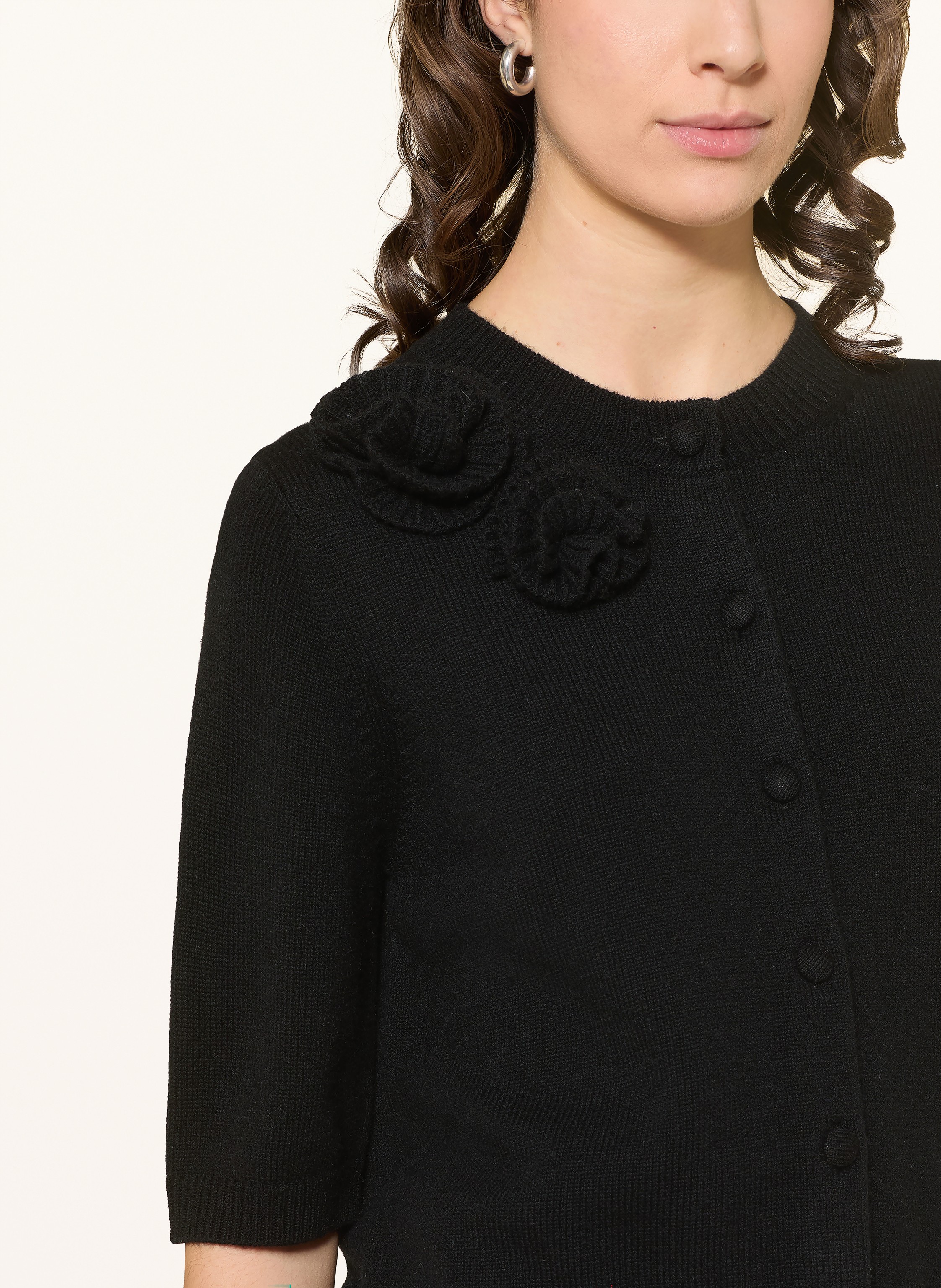 Thumbnail - Allude Strickjacke Mit Cashmere schwarz