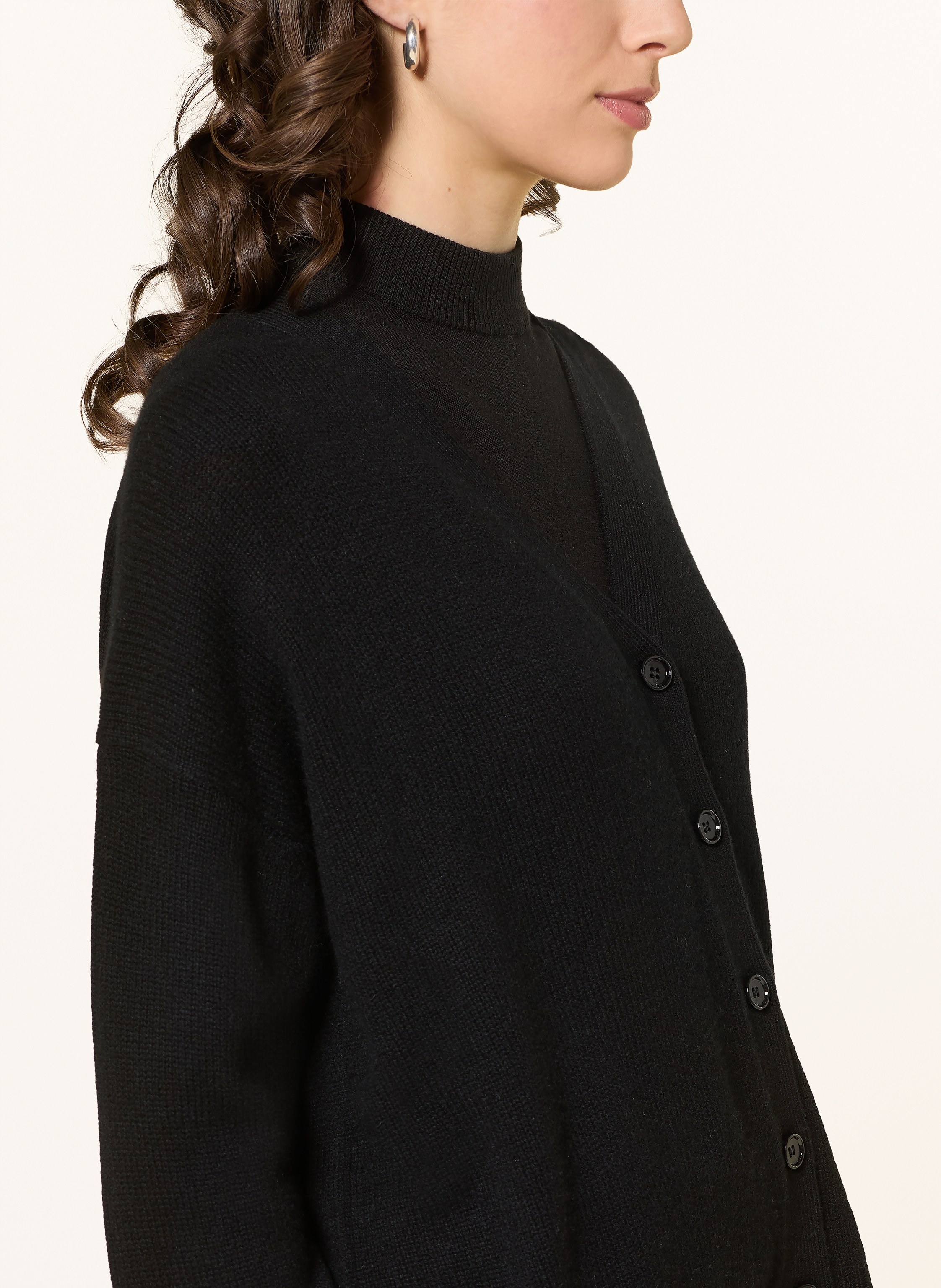 Thumbnail - Allude Strickjacke Aus Cashmere schwarz