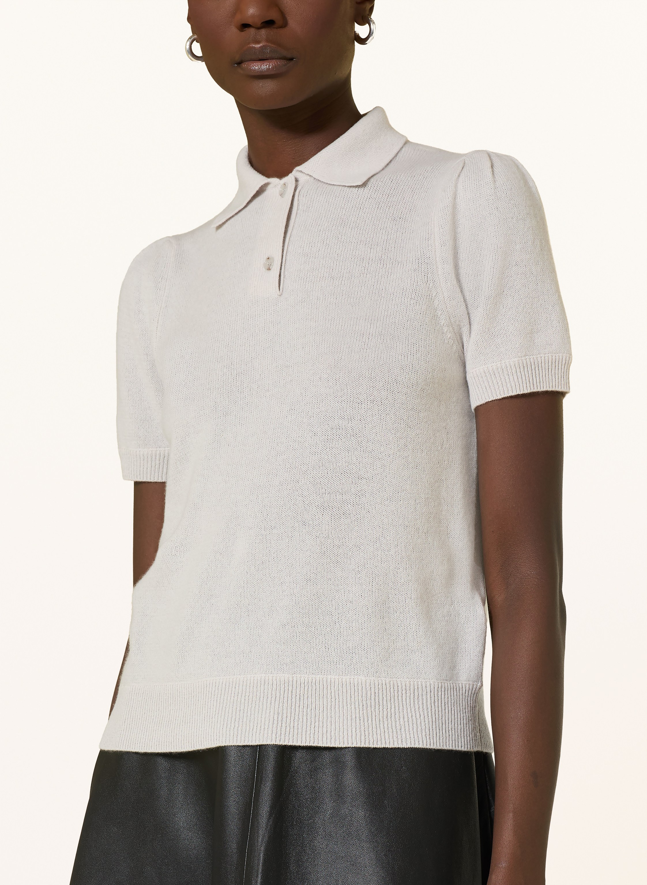 Thumbnail - Allude Strickshirt Aus Cashmere grau