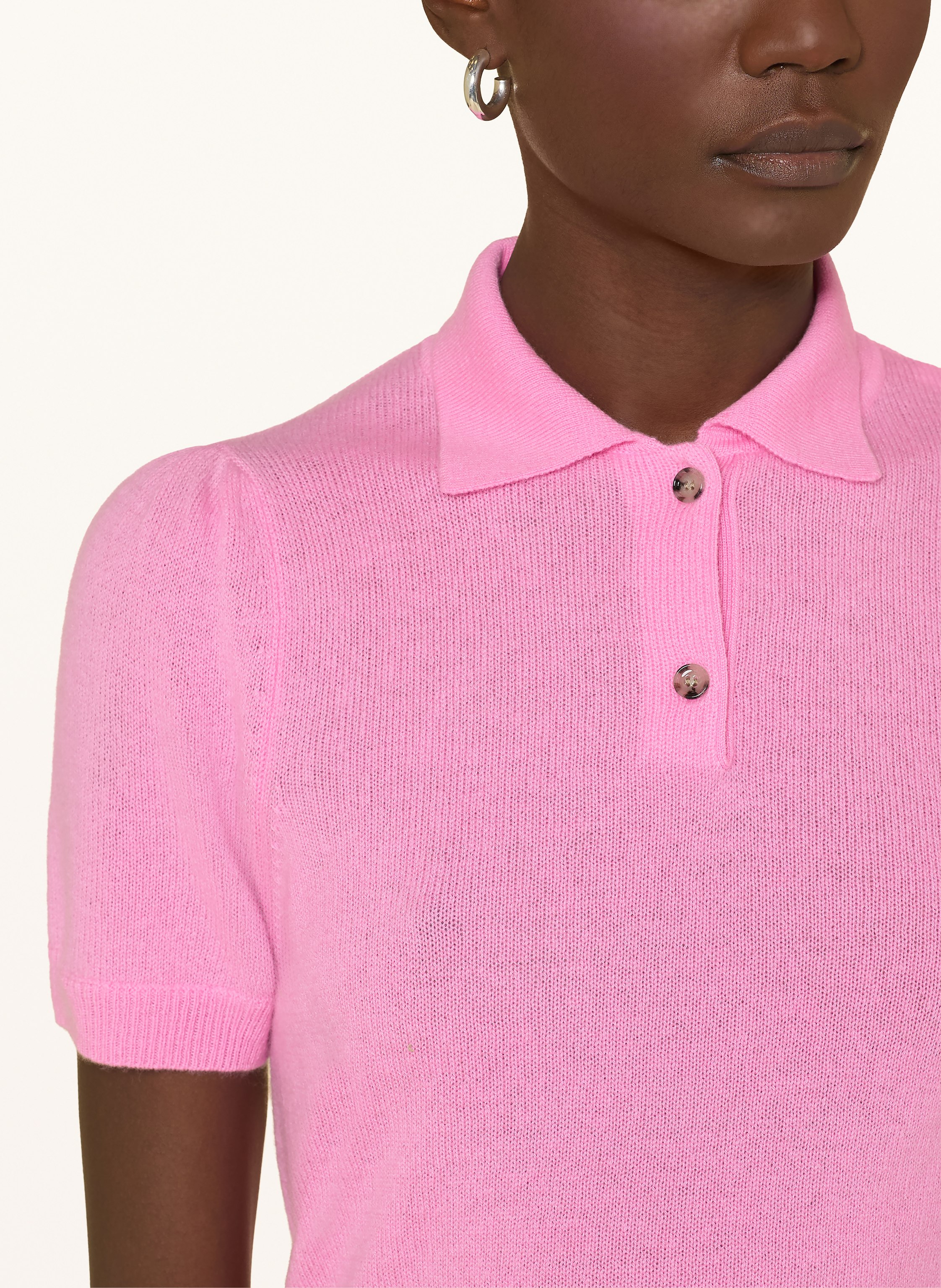 Thumbnail - Allude Strickshirt Aus Cashmere pink