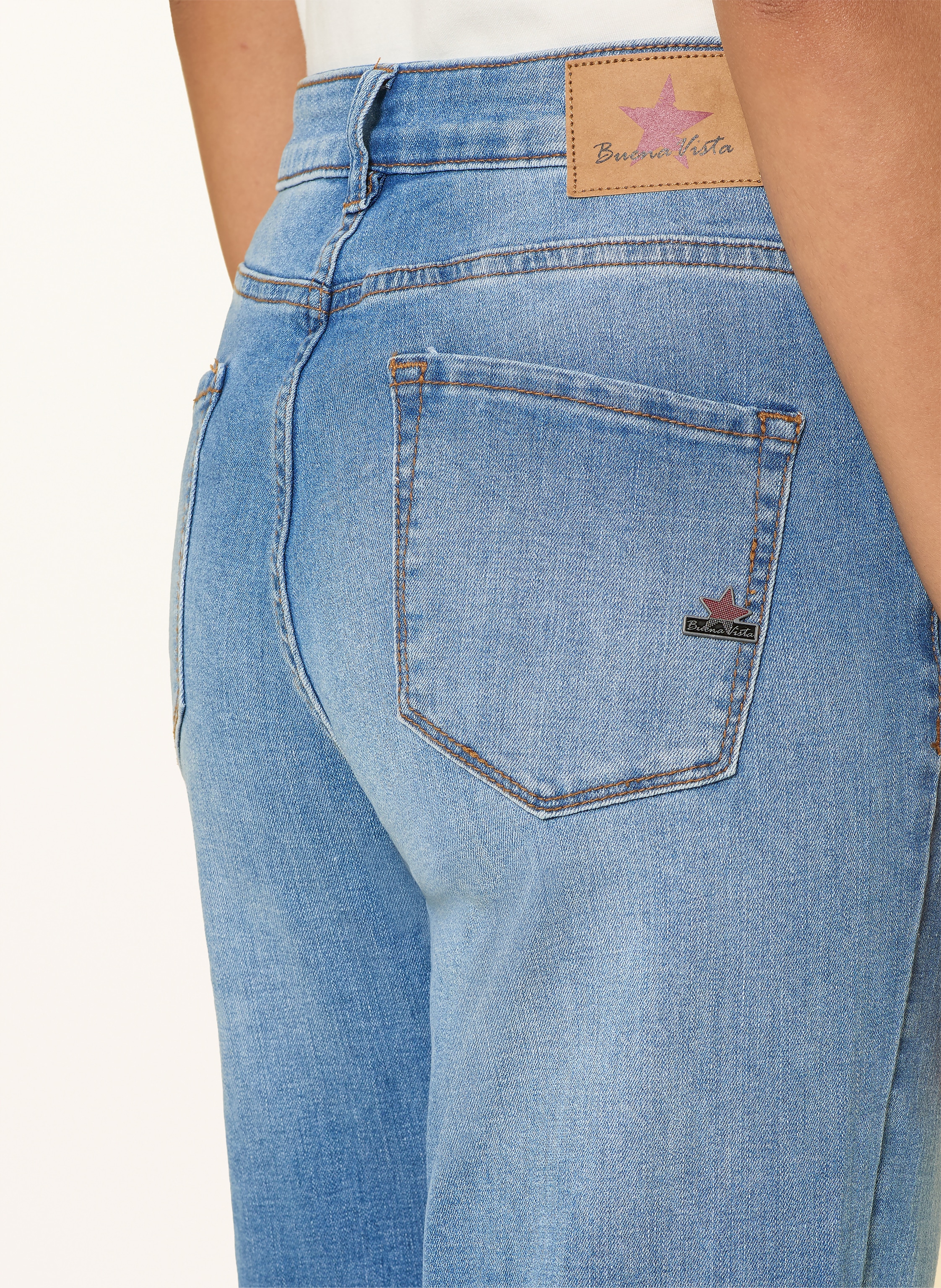 Thumbnail - Buena Vista Wide Leg Jeans blau