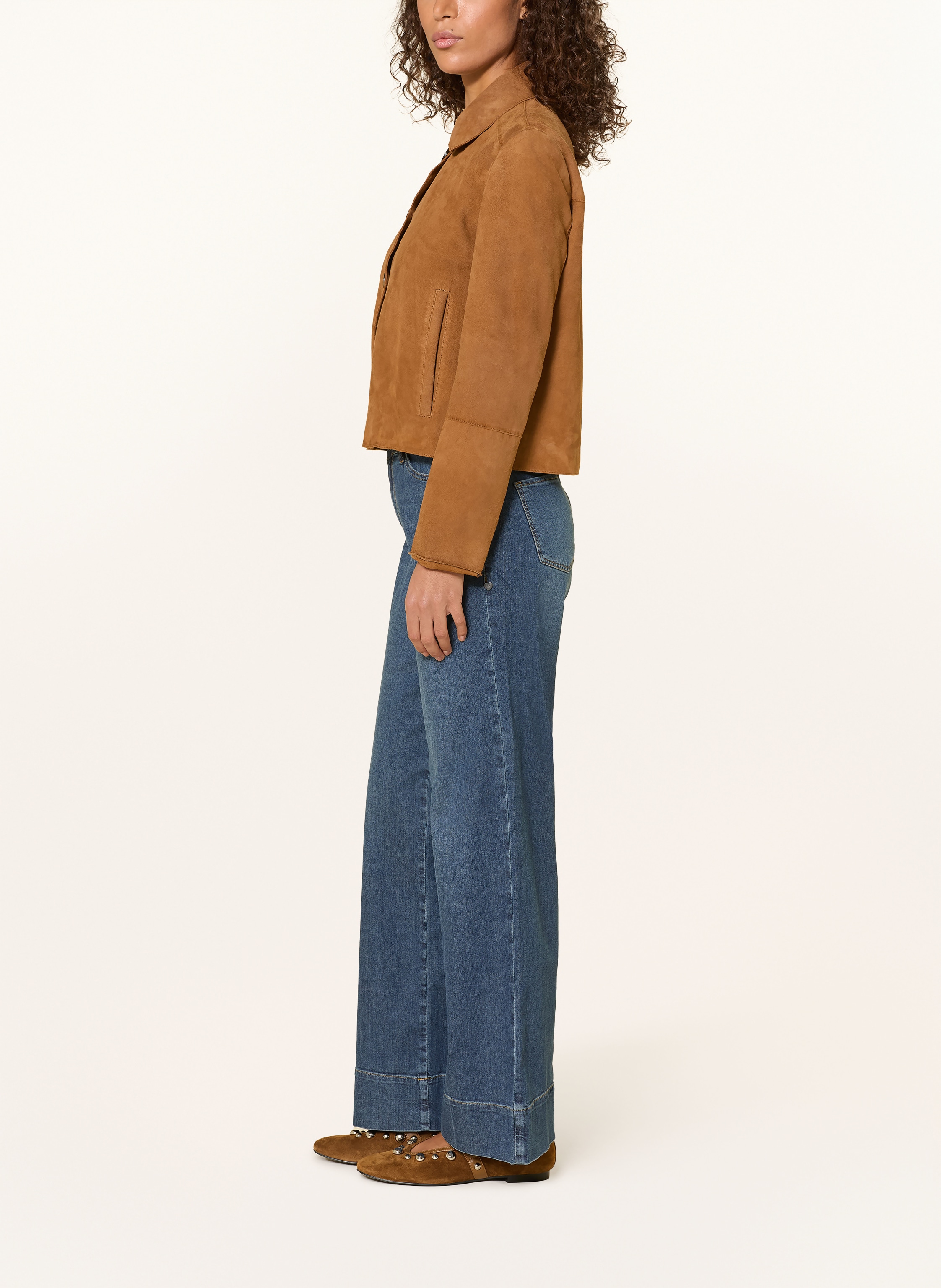 Thumbnail - Buena Vista Wide Leg Jeans blau
