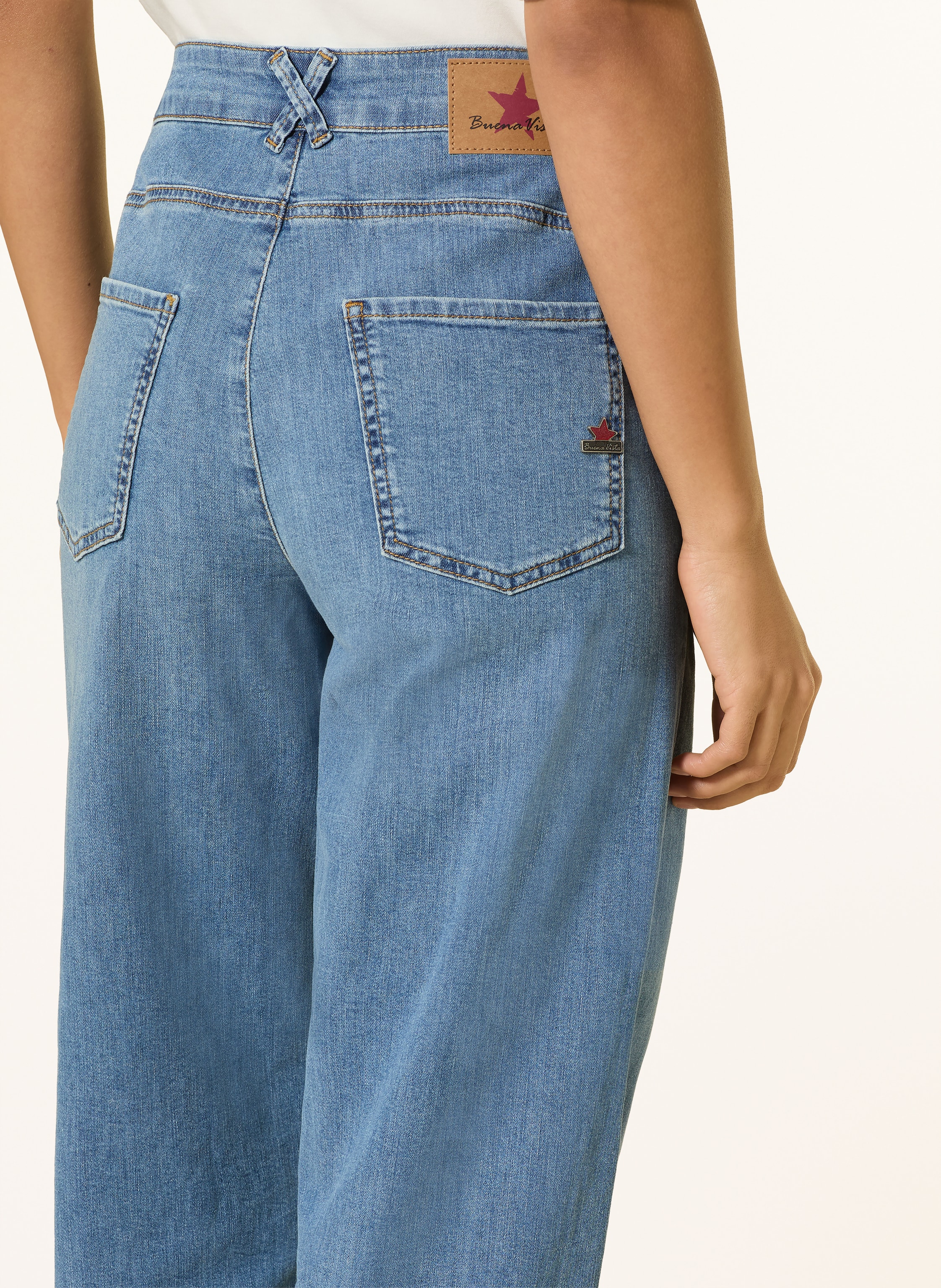 Thumbnail - Buena Vista Mom Jeans Studio blau