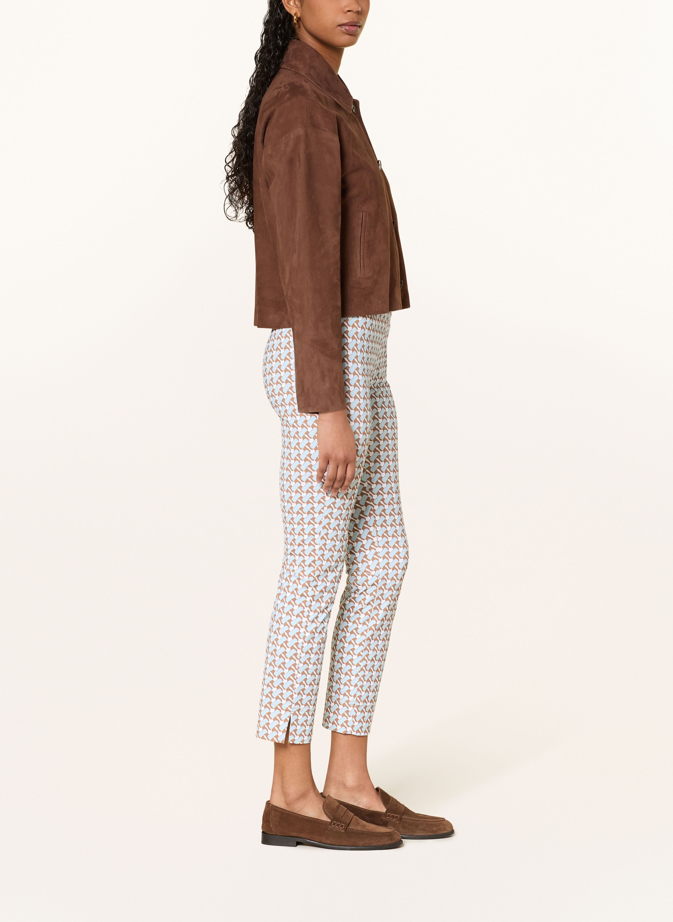 Thumbnail - Seductive 7/8-Hose Sabrina Aus Jersey blau