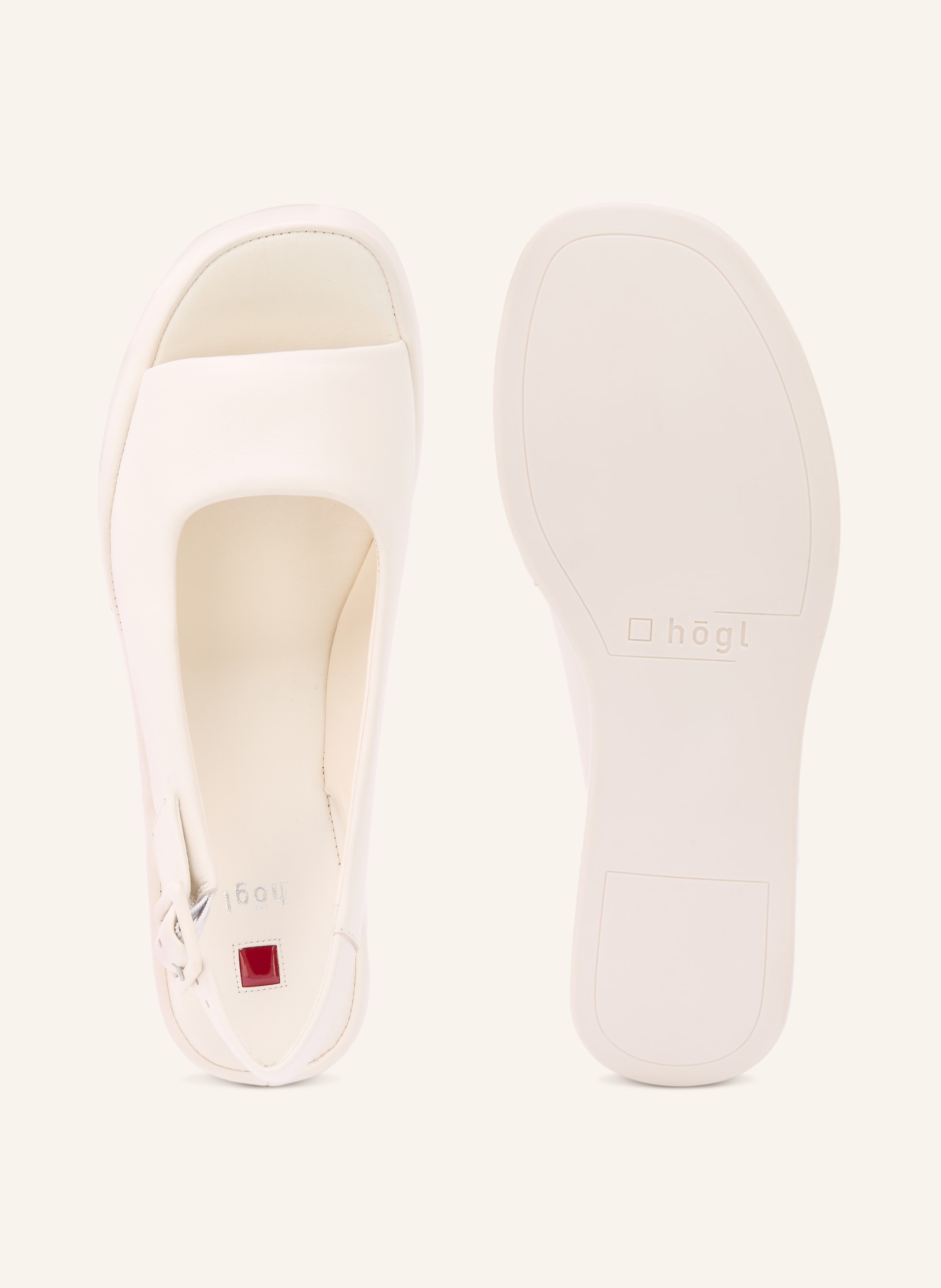 Thumbnail - Högl Plateau-Sandalen braun