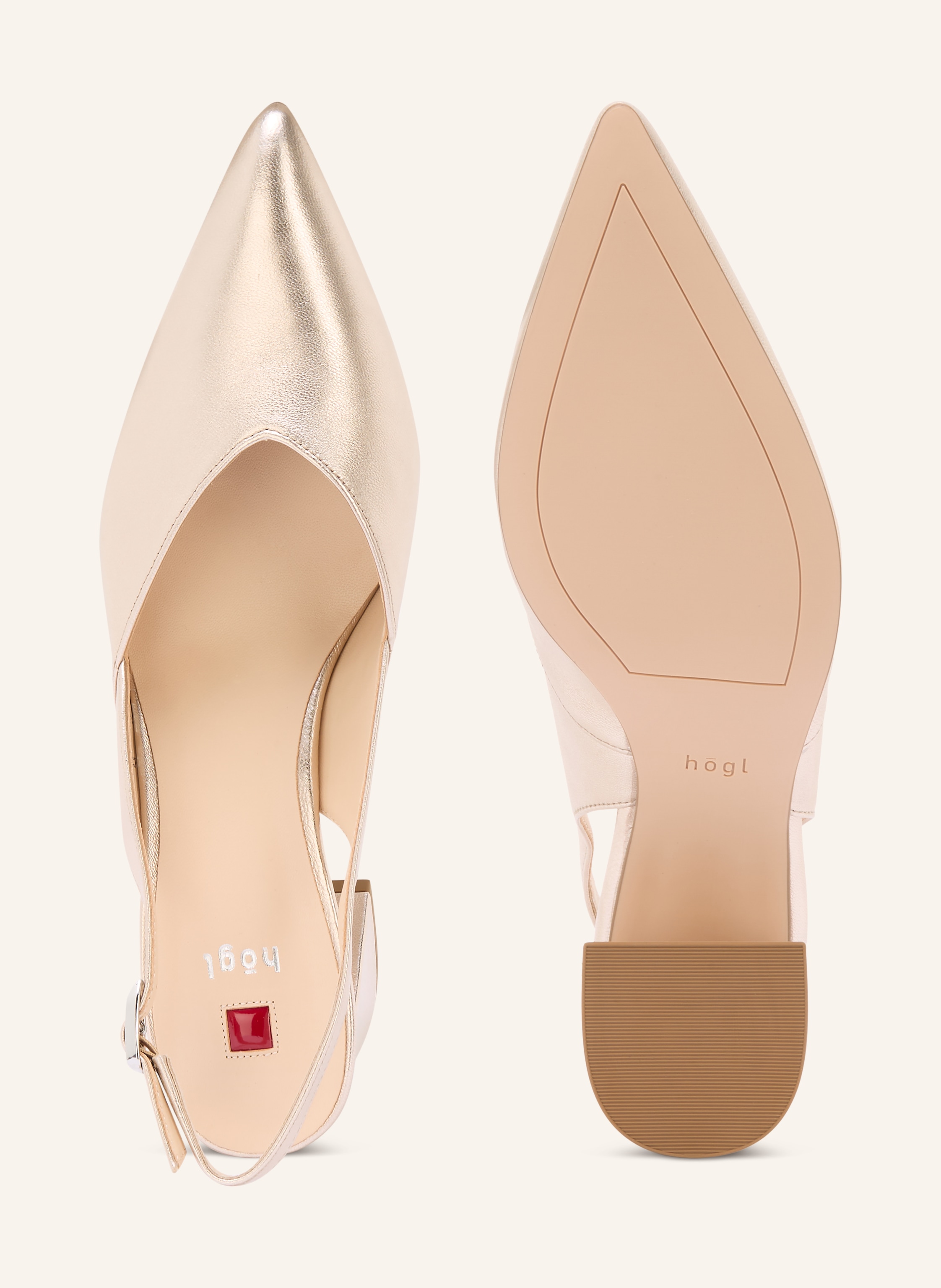 Thumbnail - Högl Slingpumps rosegold