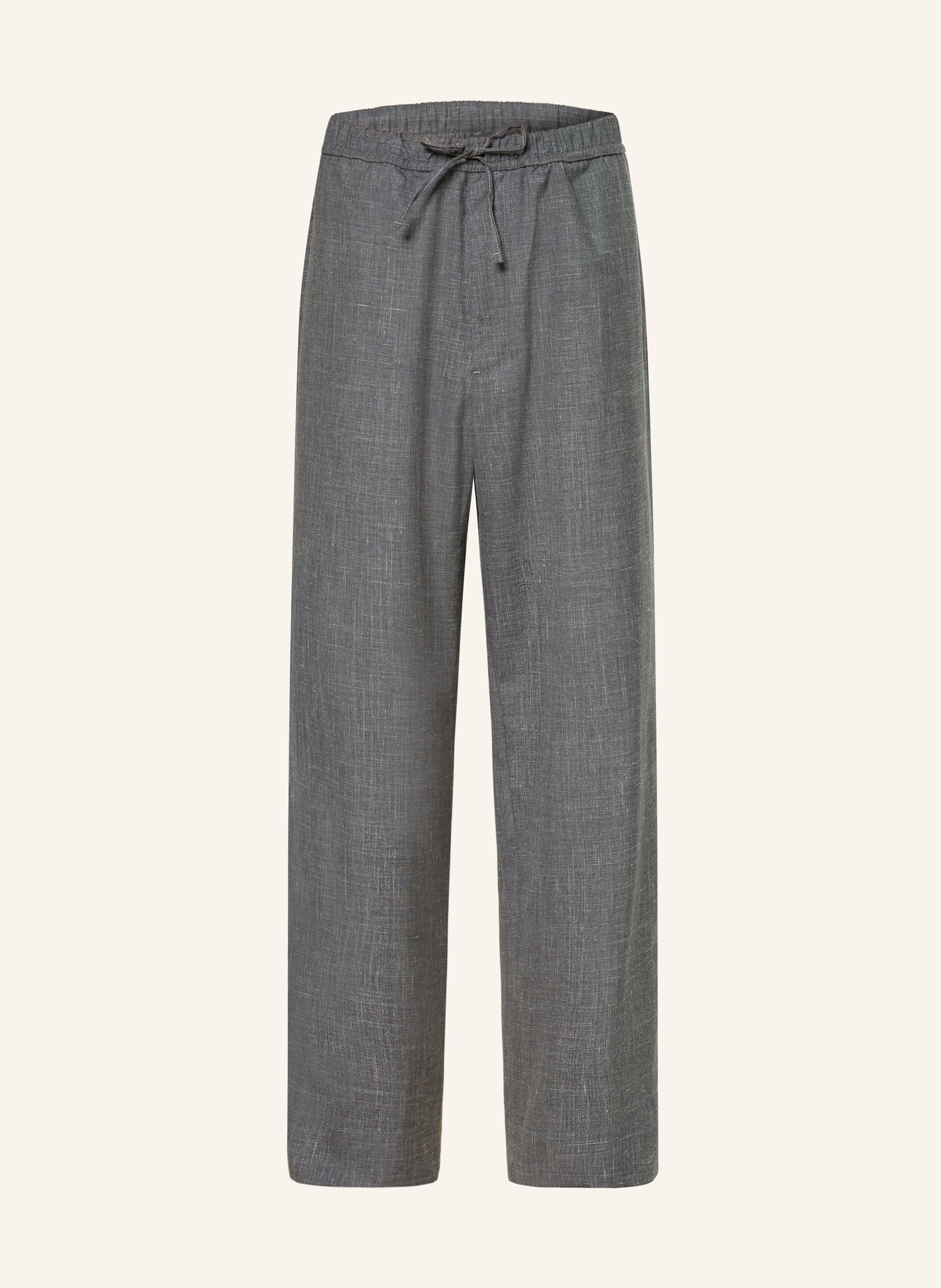 Officine Générale Cordhose Slim Fit grau