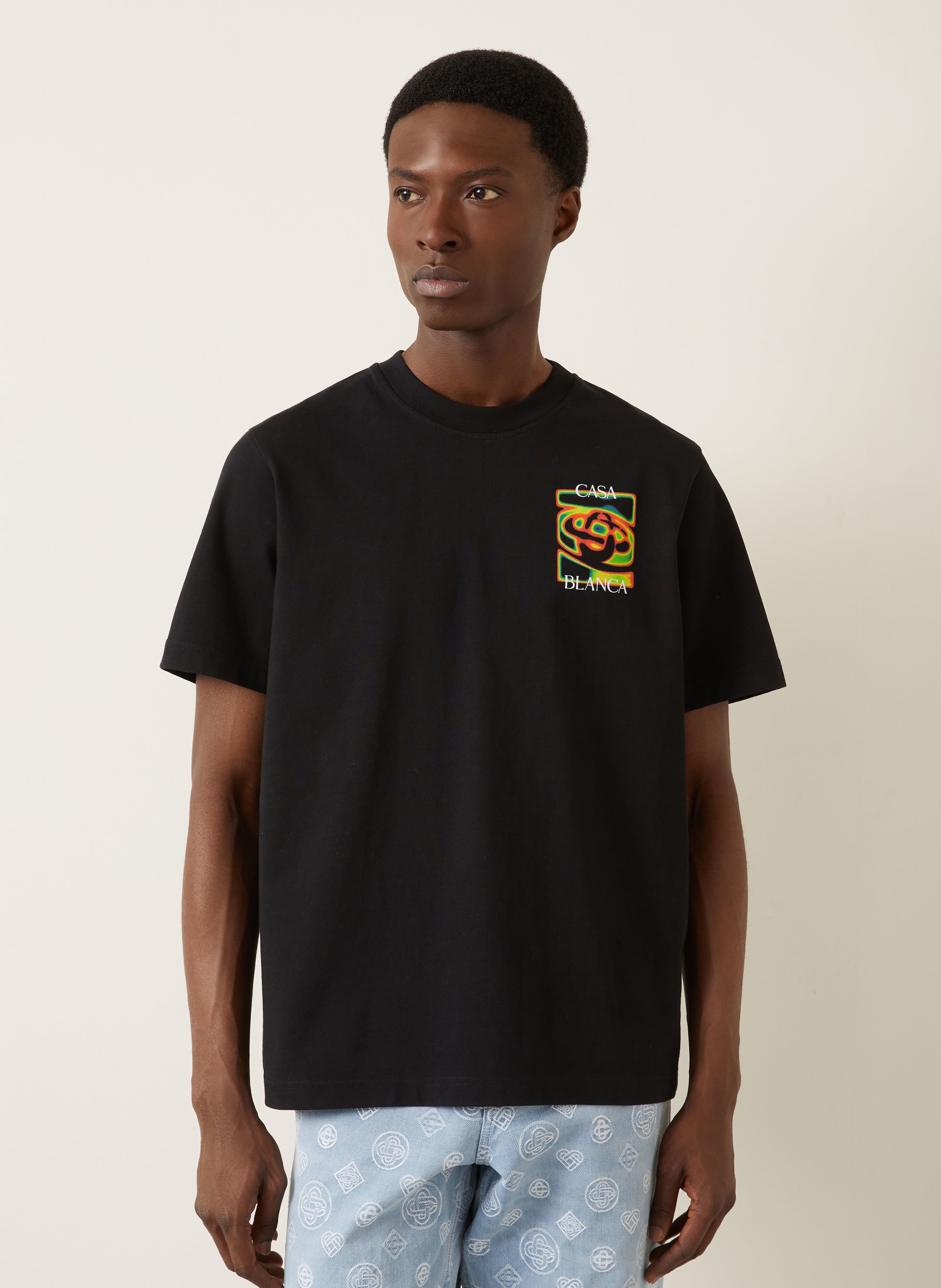 Thumbnail - Casablanca T-Shirt schwarz