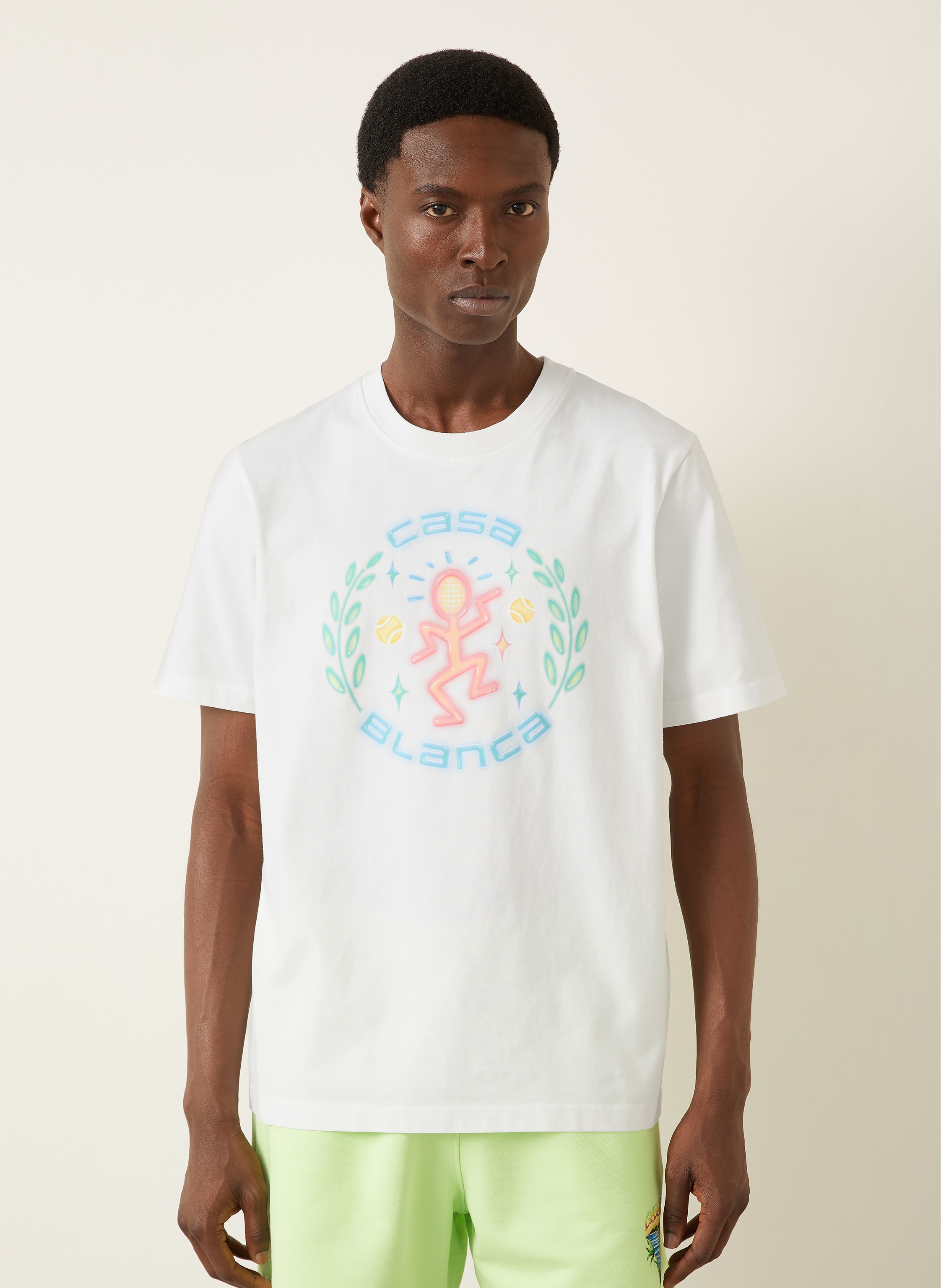 Thumbnail - Casablanca T-Shirt Dance Joy weiss