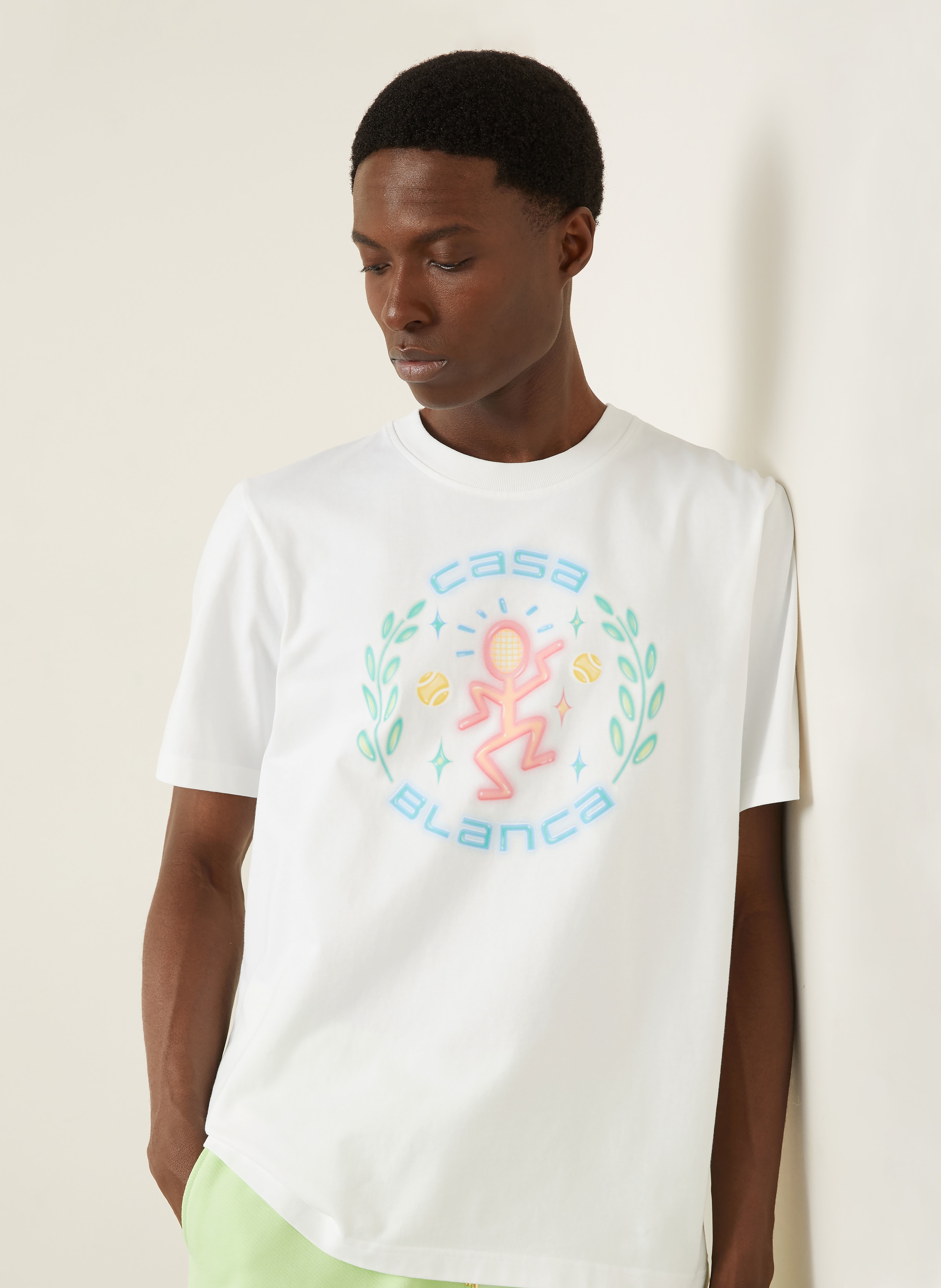 Thumbnail - Casablanca T-Shirt Dance Joy weiss