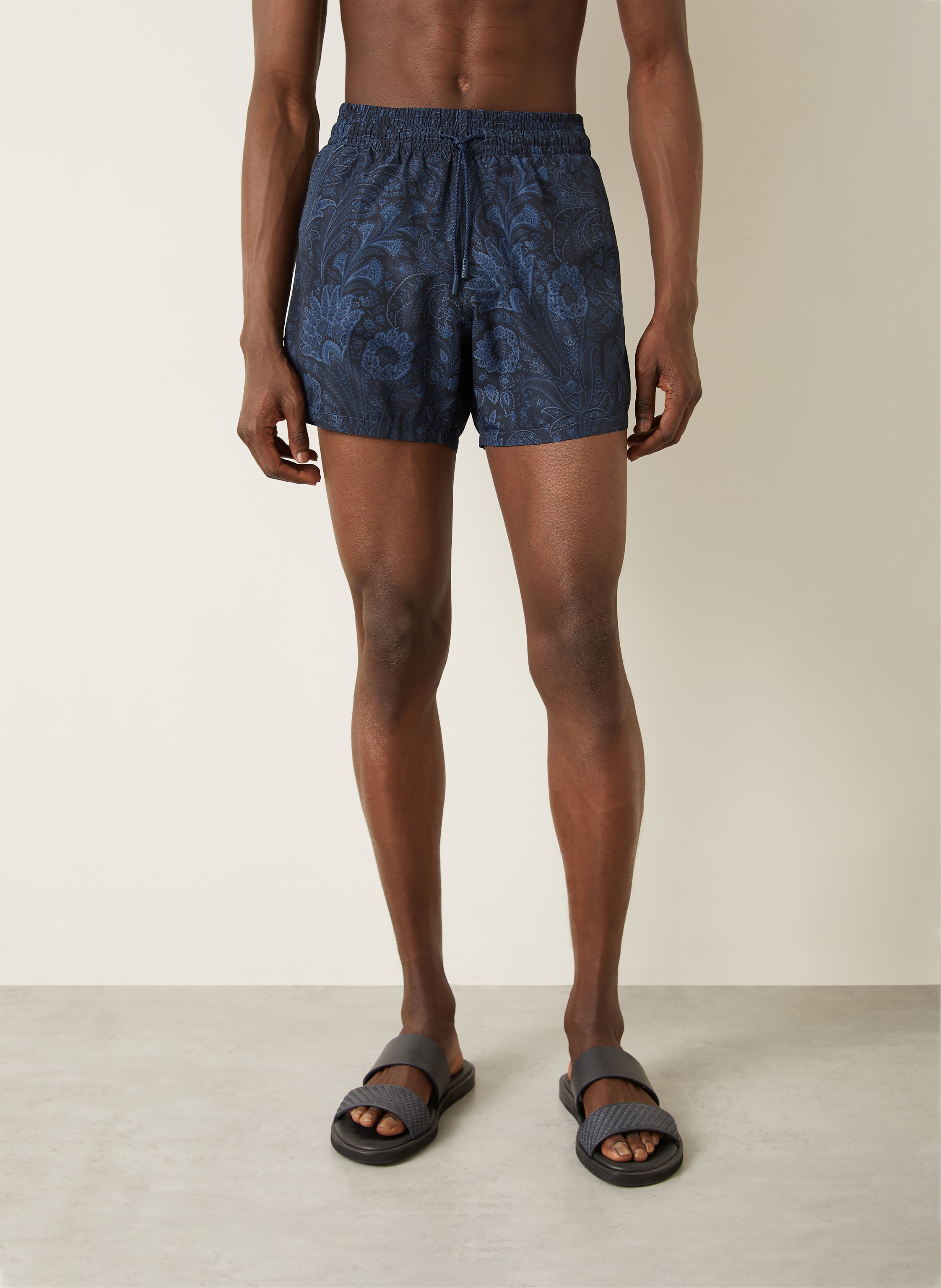 Thumbnail - Etro Badeshorts blau