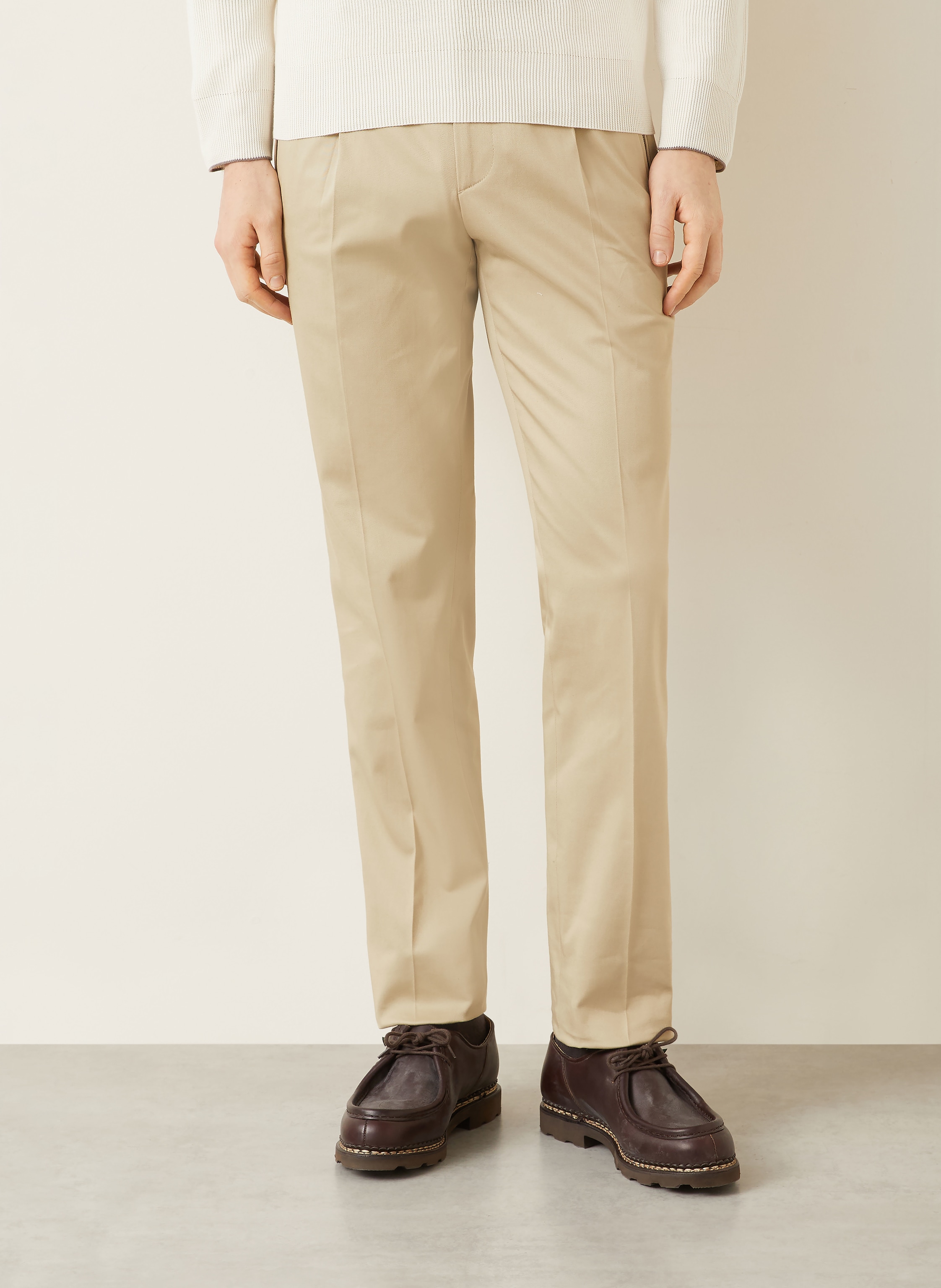 Thumbnail - Etro Chino Regular Fit beige