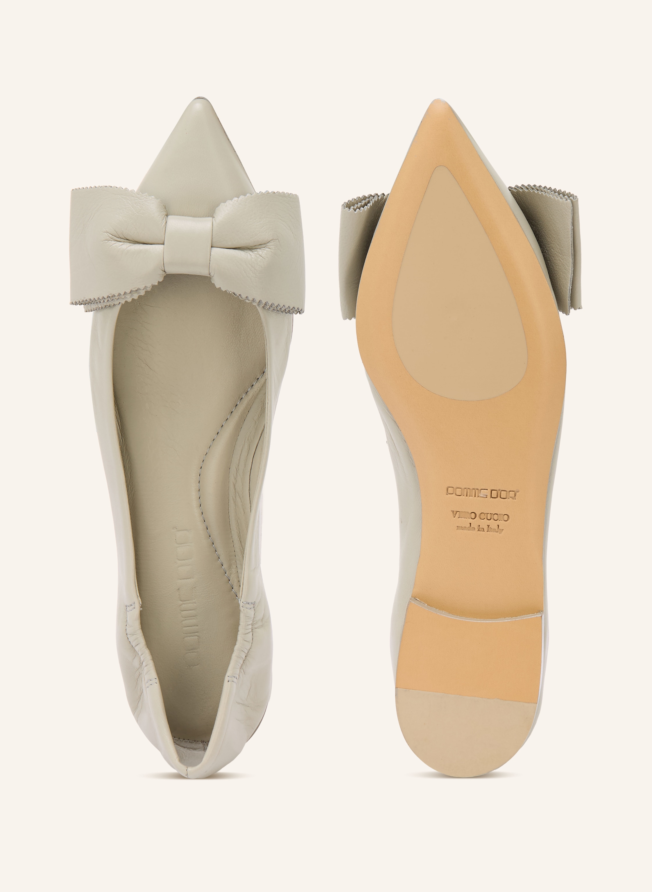 Thumbnail - Pomme D'or Ballerinas Ingrid gruen