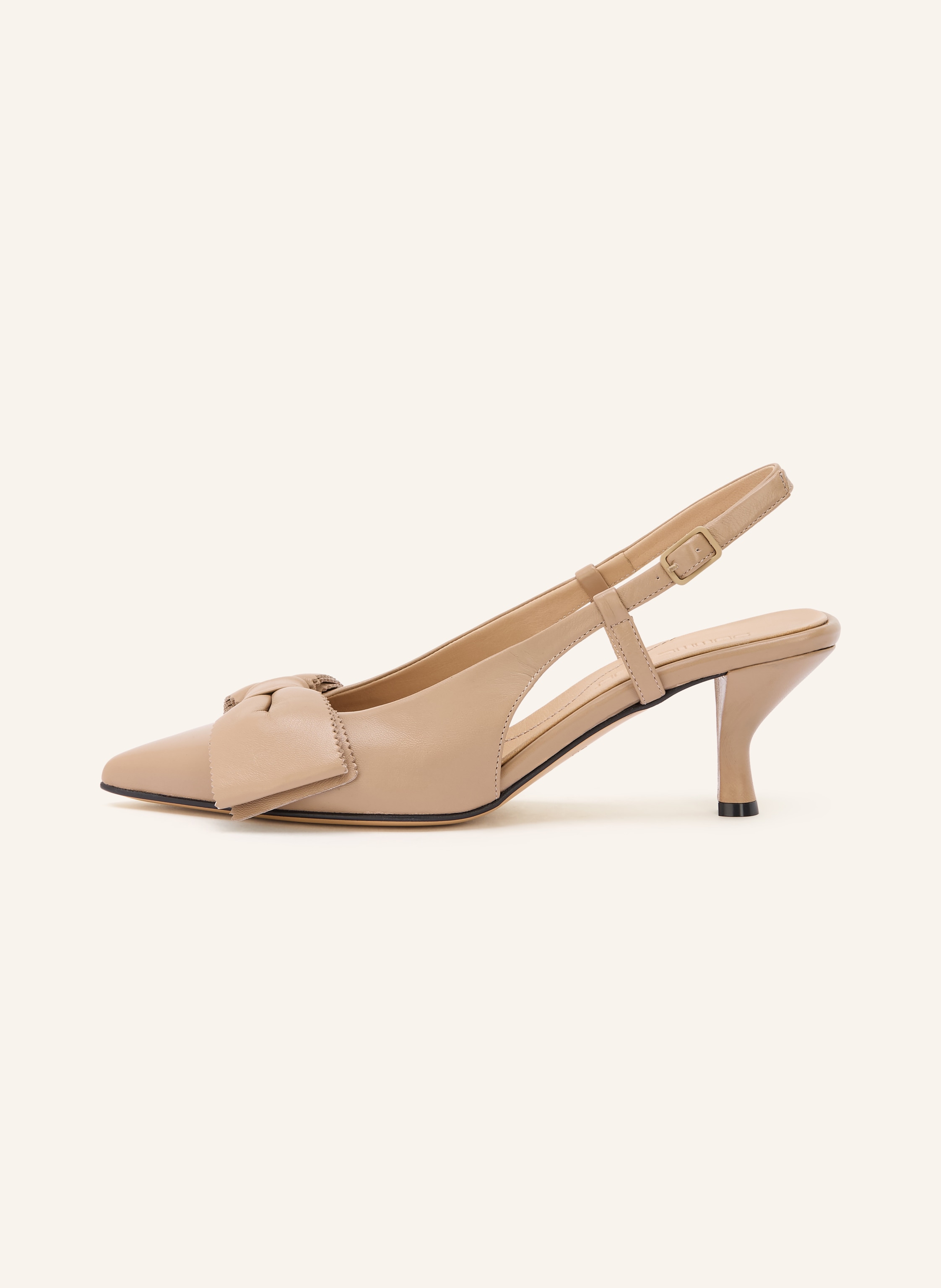 Thumbnail - Pomme D'or Slingpumps Henriette beige
