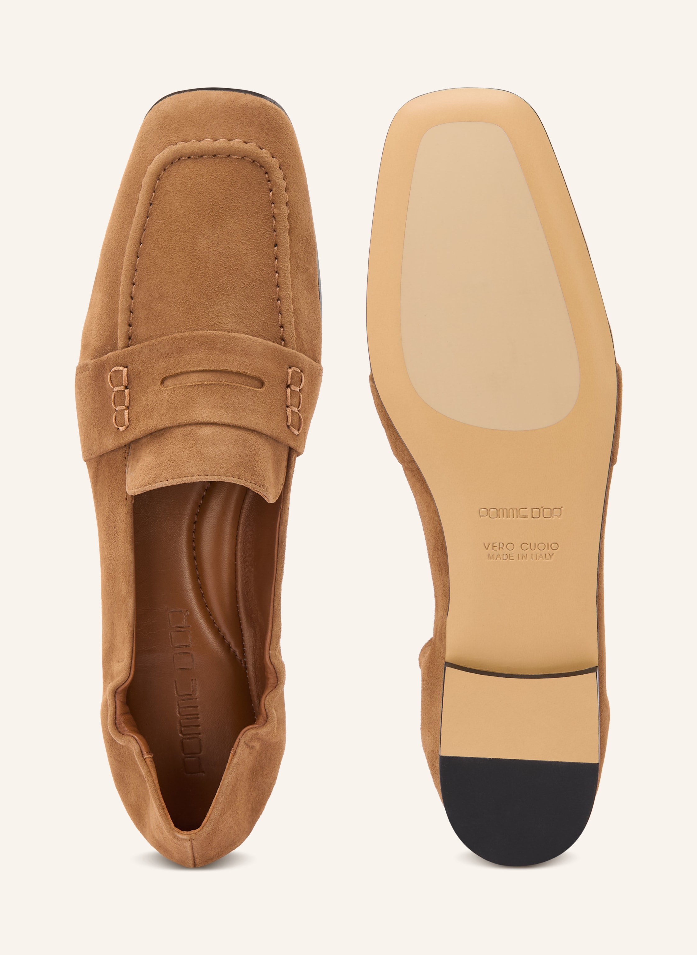 Thumbnail - Pomme D'or Penny-Loafer Angie braun