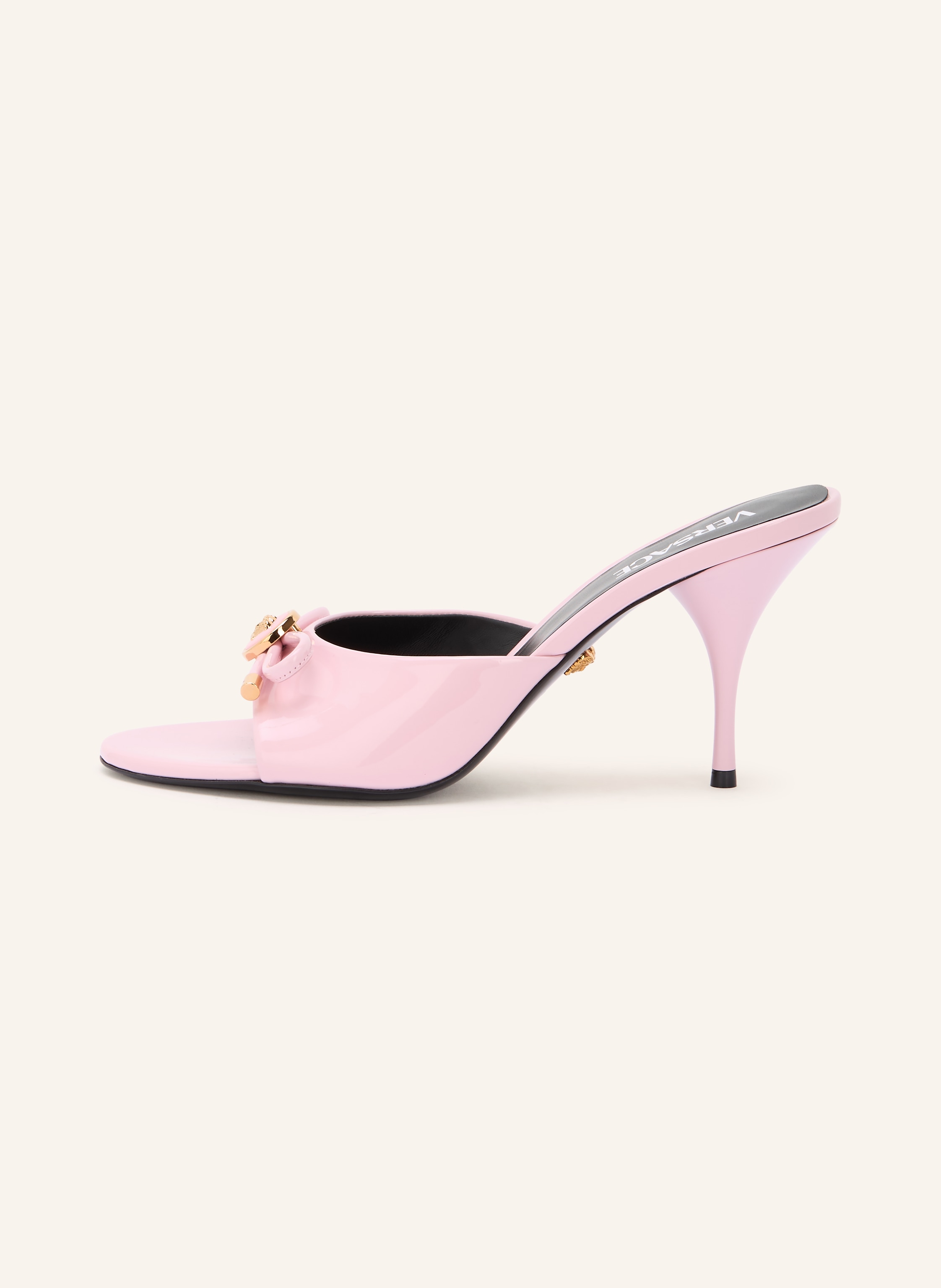 Thumbnail - Versace Lack-Mules pink