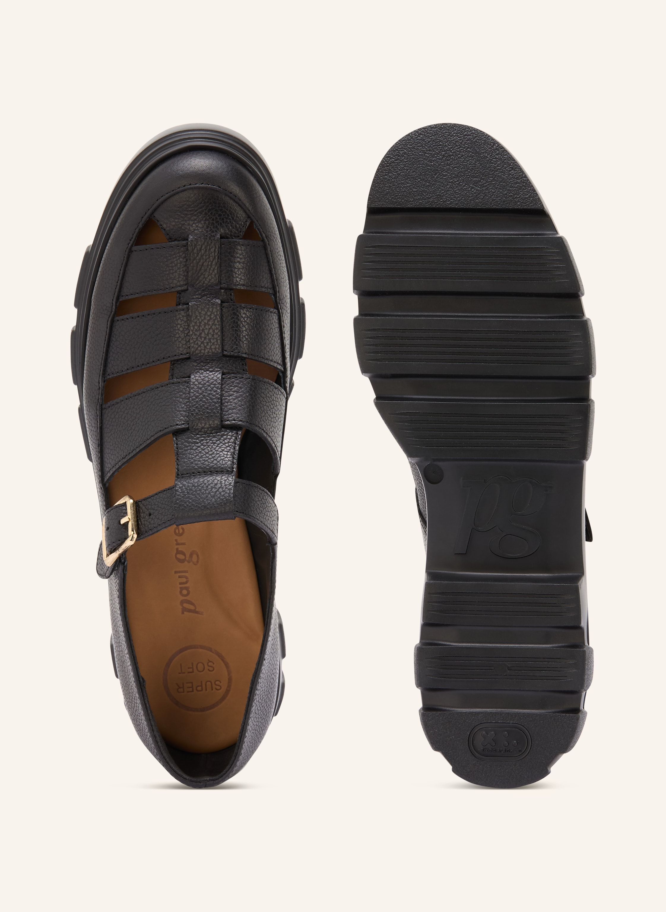 Thumbnail - Paul Green Sandalen Maincalf schwarz