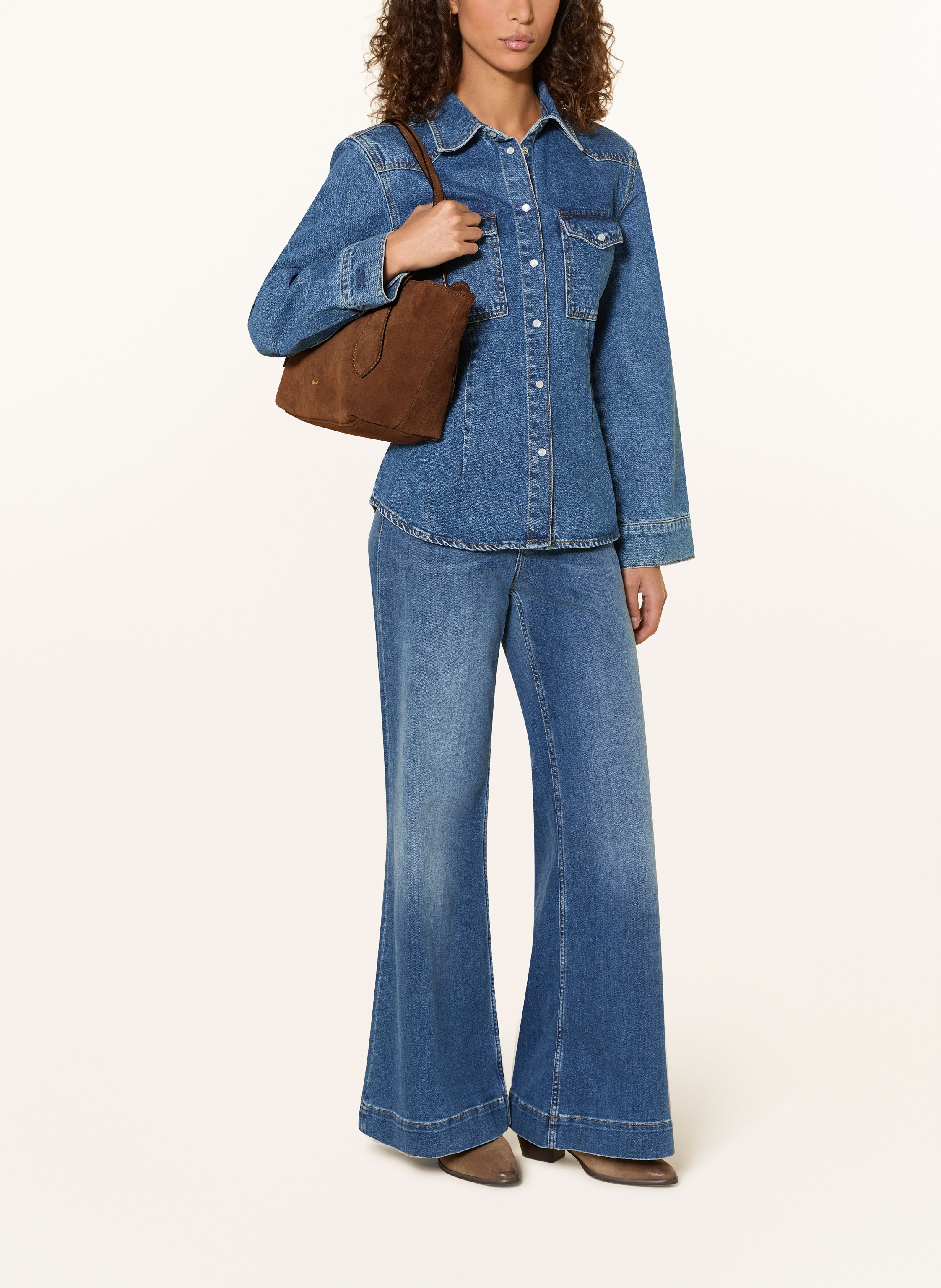 Thumbnail - Abro Handtasche Carina braun