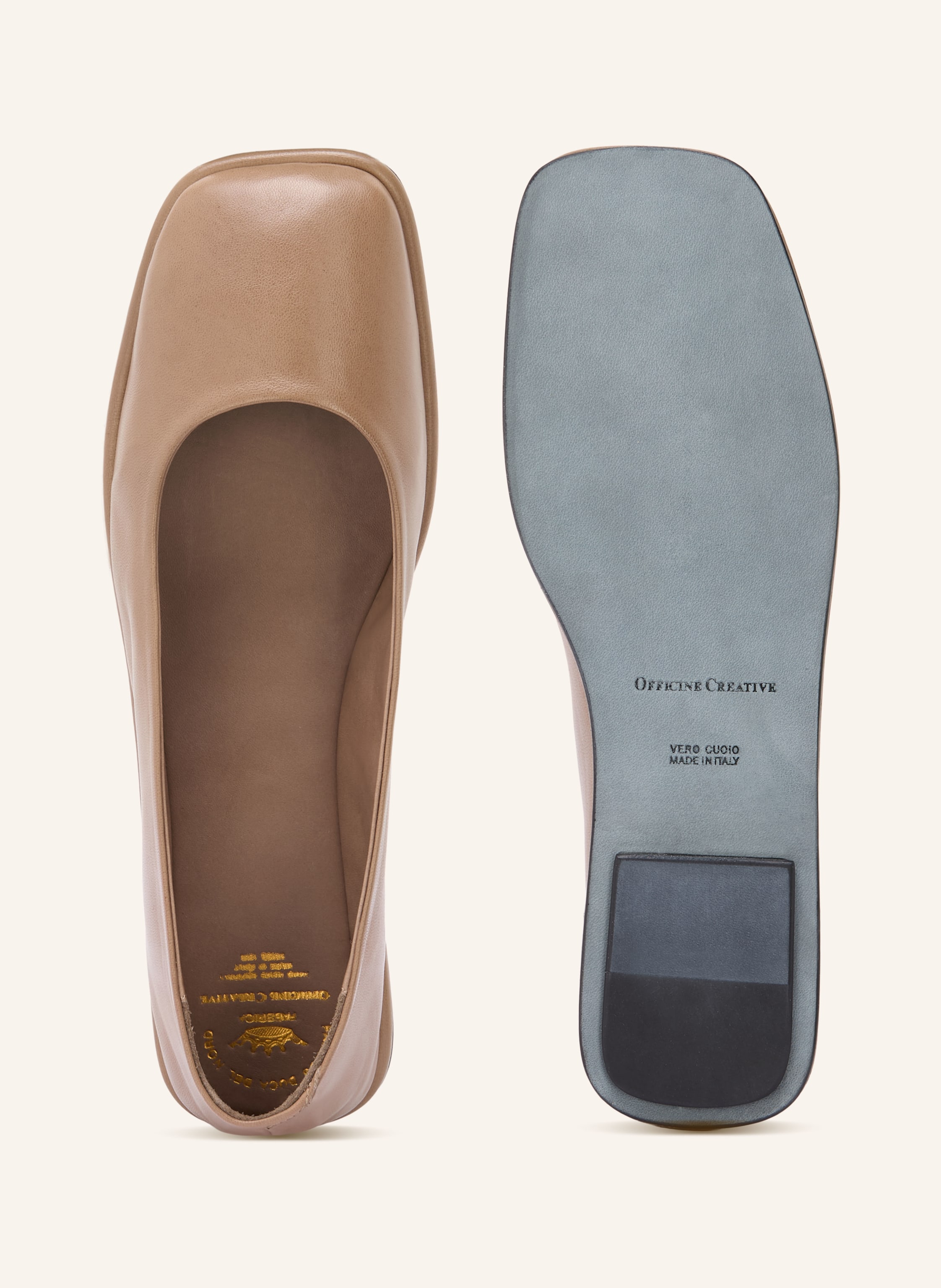 Thumbnail - Officine Creative Ballerinas Clover braun