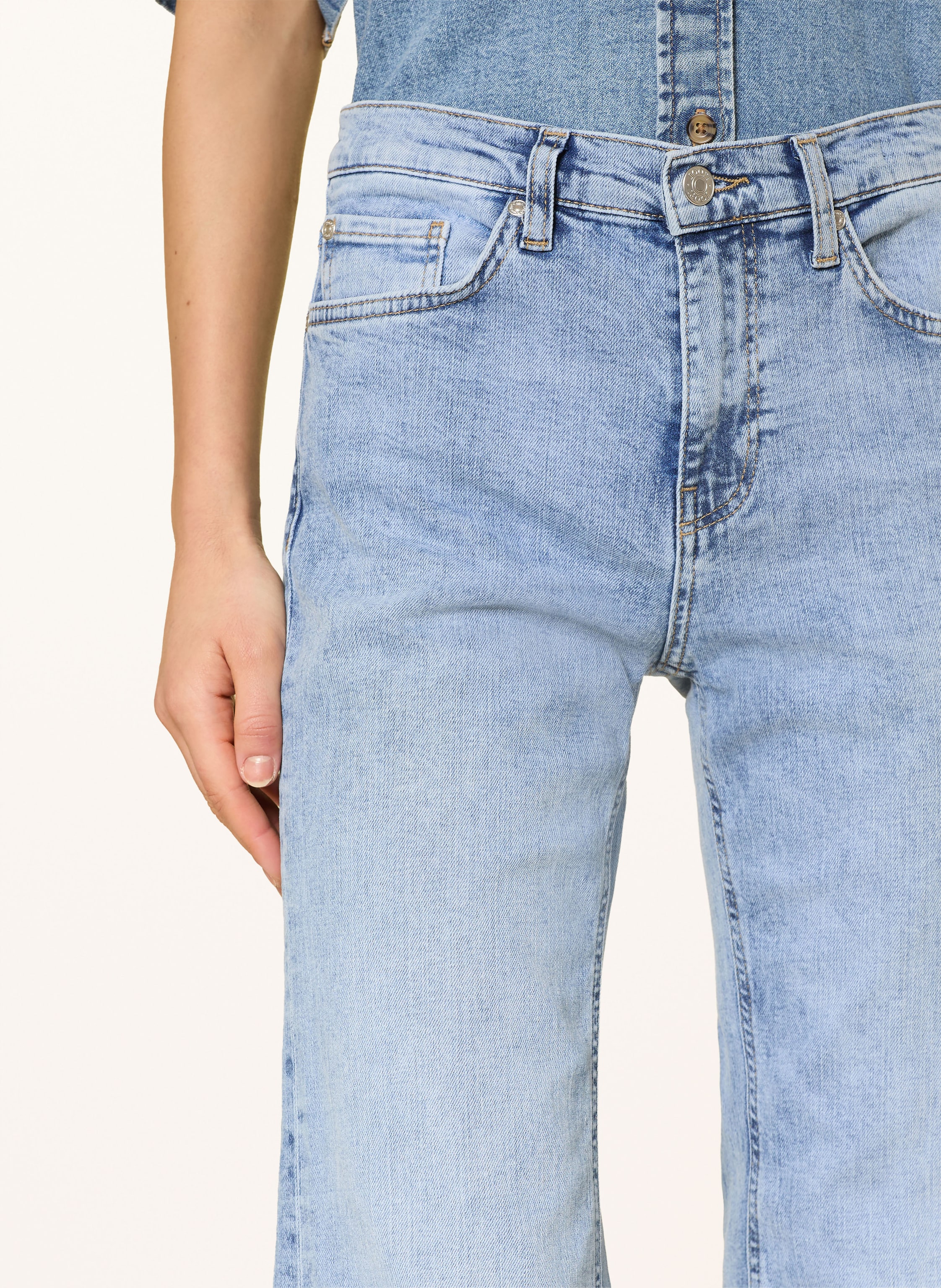 Thumbnail - Joop! Flared Jeans Chrisi blau