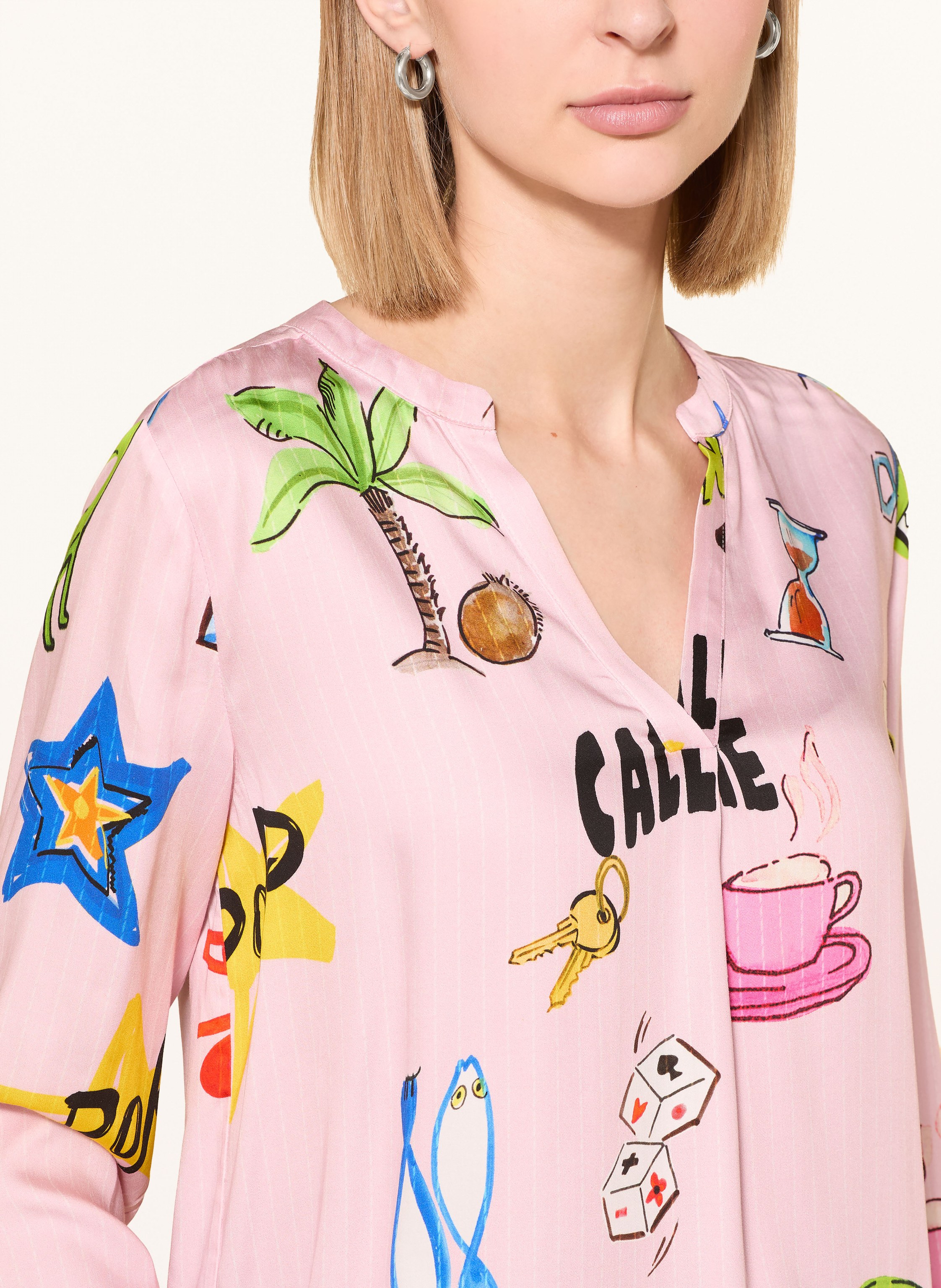 Thumbnail - Milano Italy Blusenshirt rosa