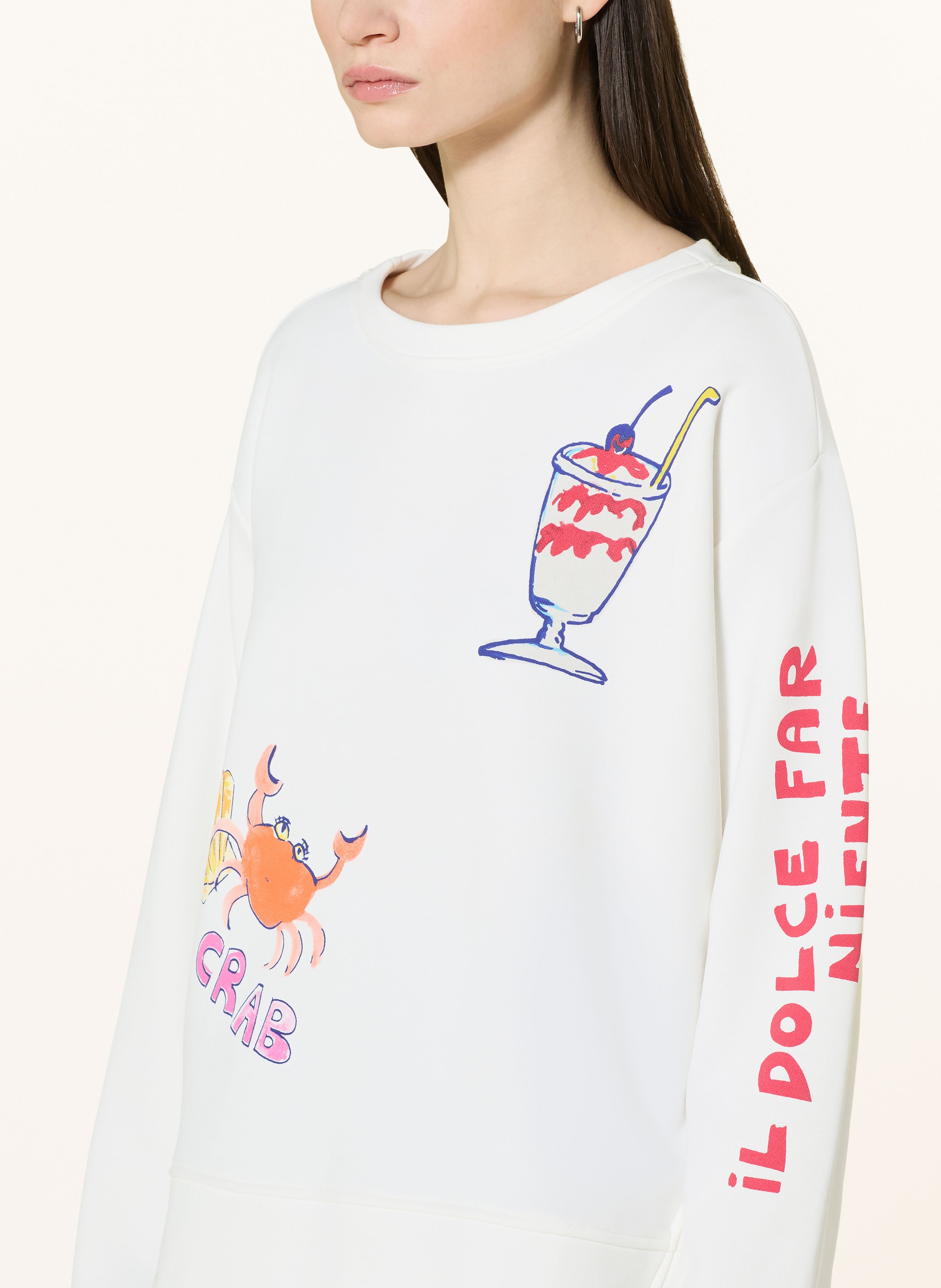 Thumbnail - Milano Italy Sweatshirt weiss