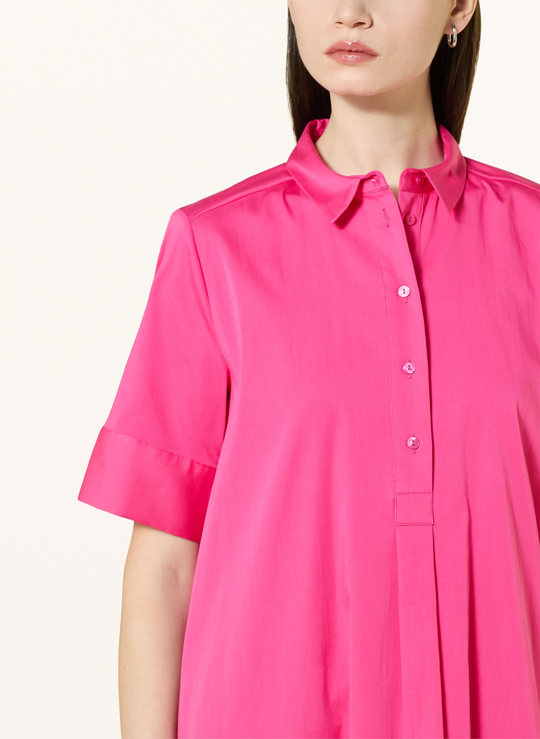 Thumbnail - Milano Italy Hemdblusenkleid pink