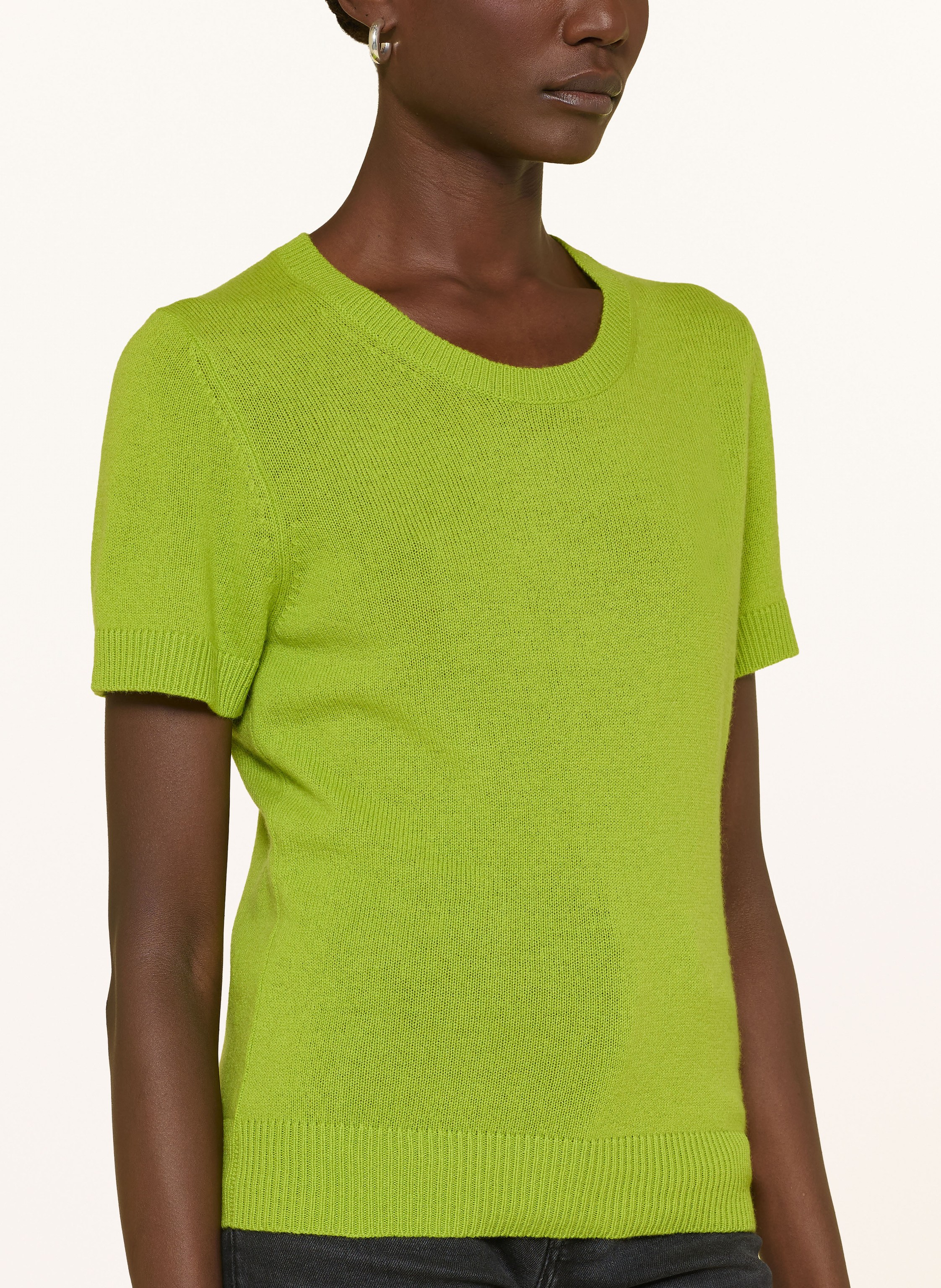 Thumbnail - Allude Strickshirt Aus Cashmere gruen