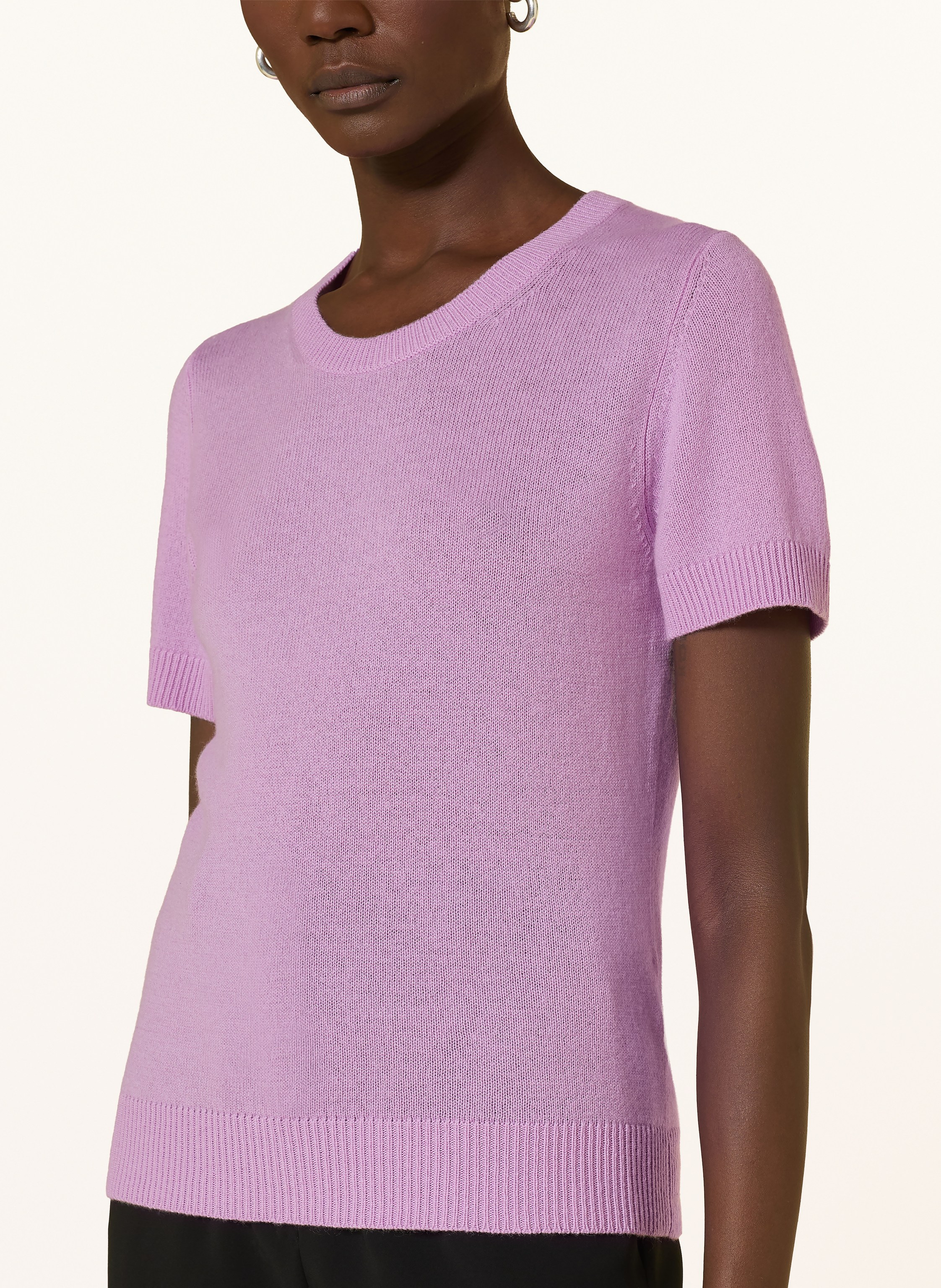 Thumbnail - Allude Strickshirt Aus Cashmere lila