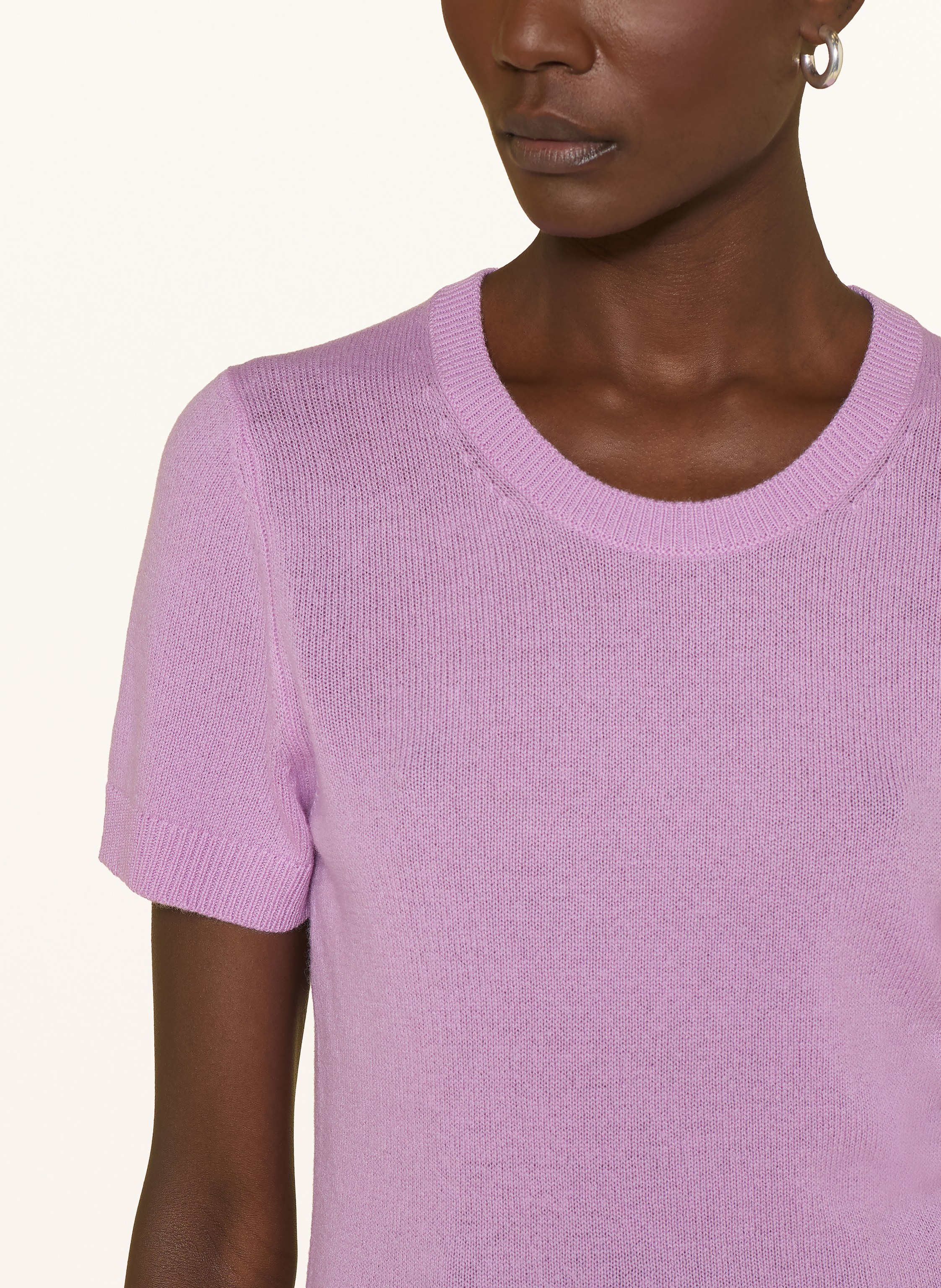 Thumbnail - Allude Strickshirt Aus Cashmere lila