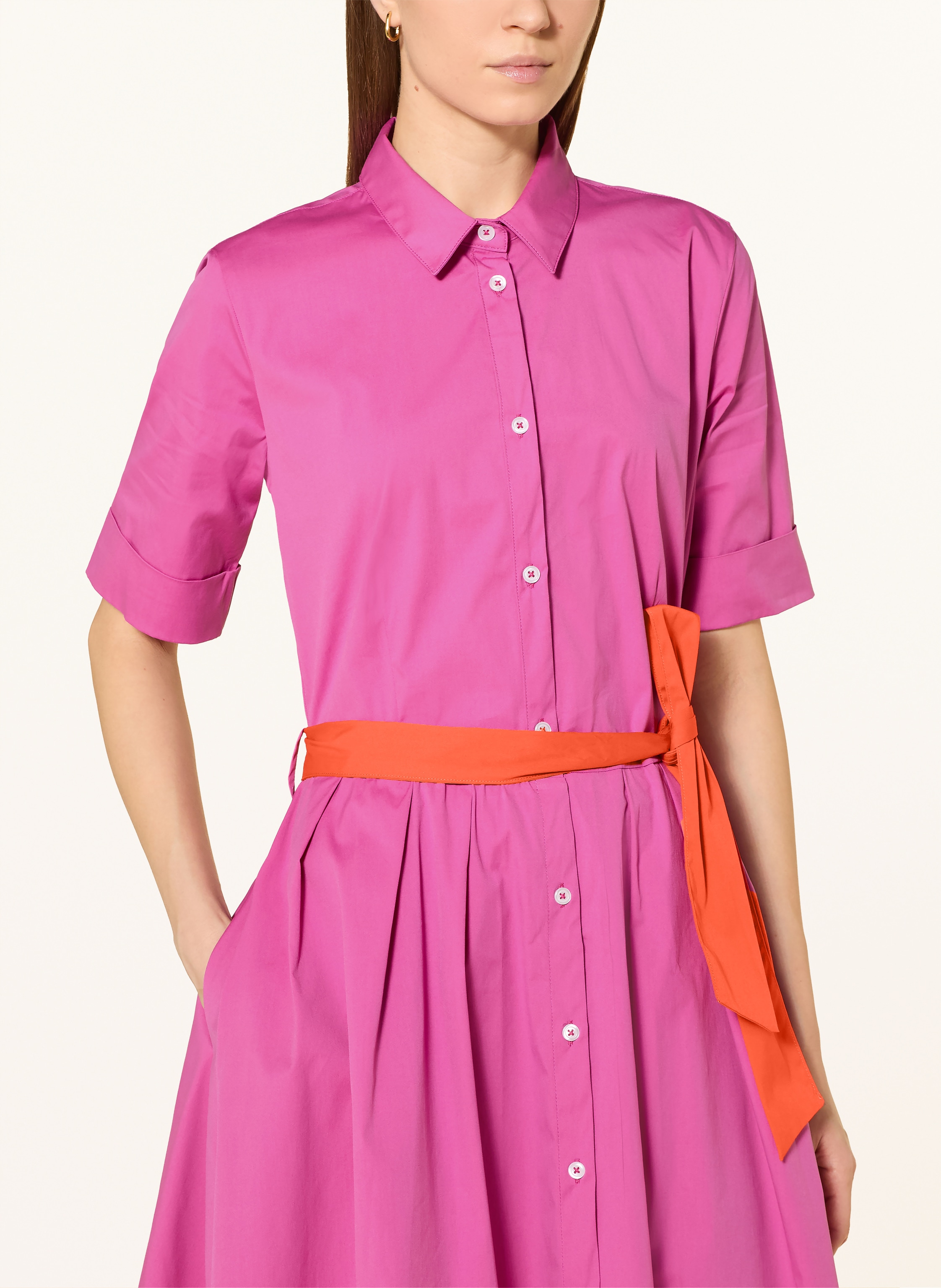 Thumbnail - Rossana Diva Hemdblusenkleid pink