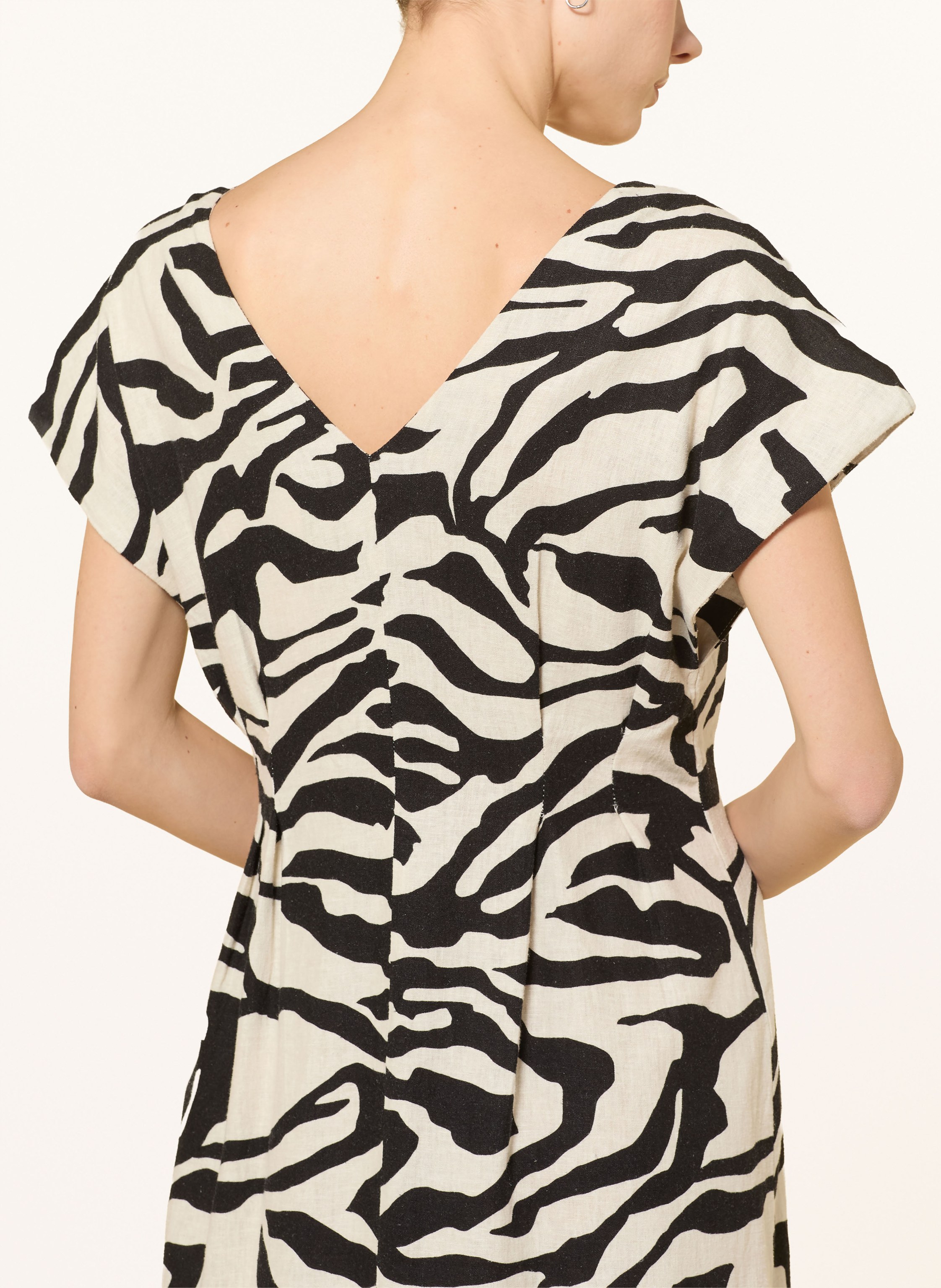 Thumbnail - Ichi Kleid Ihlinno Mit Leinen schwarz