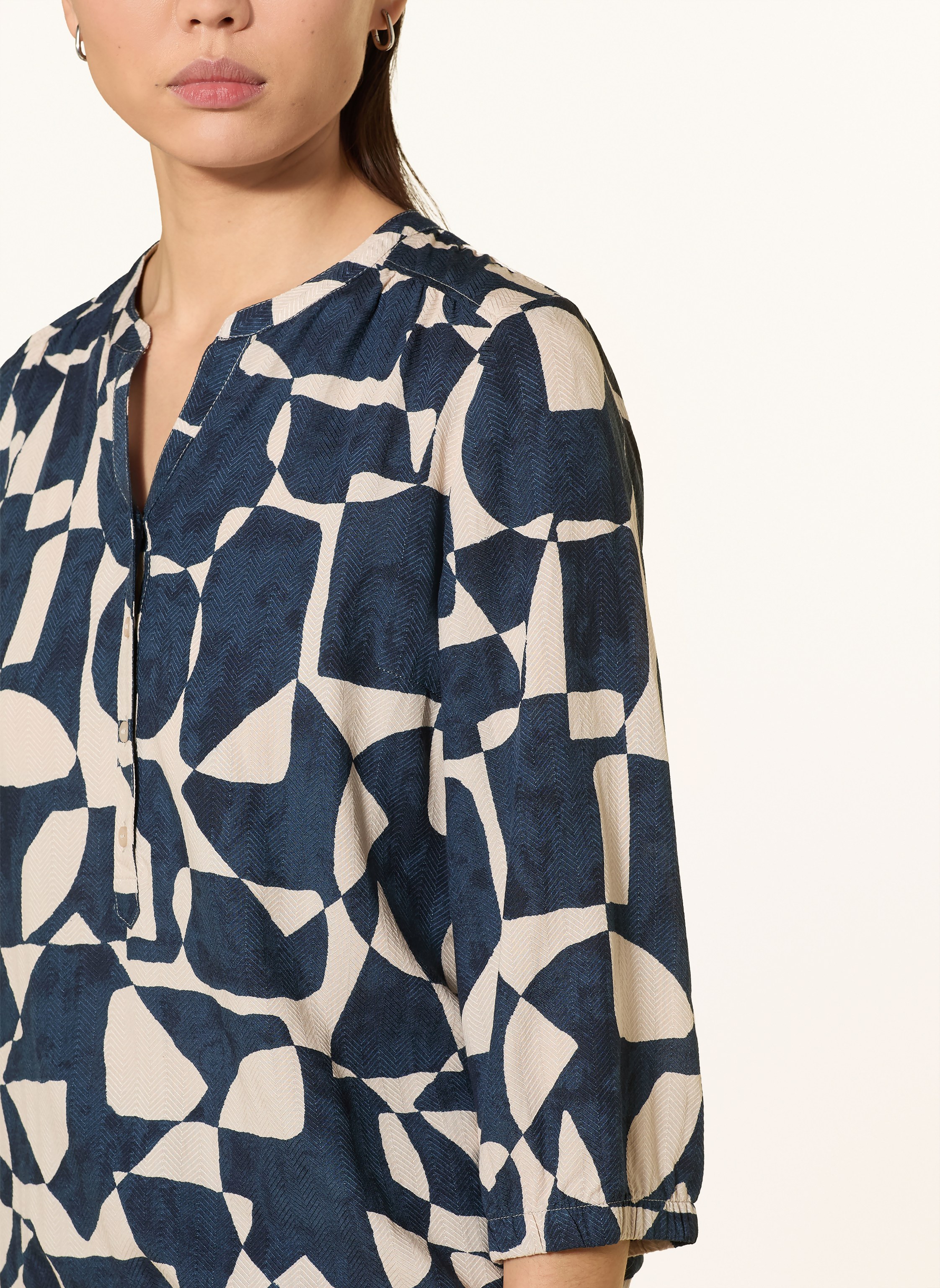 Thumbnail - Betty&Co Blusenshirt Mit 3/4-Arm blau