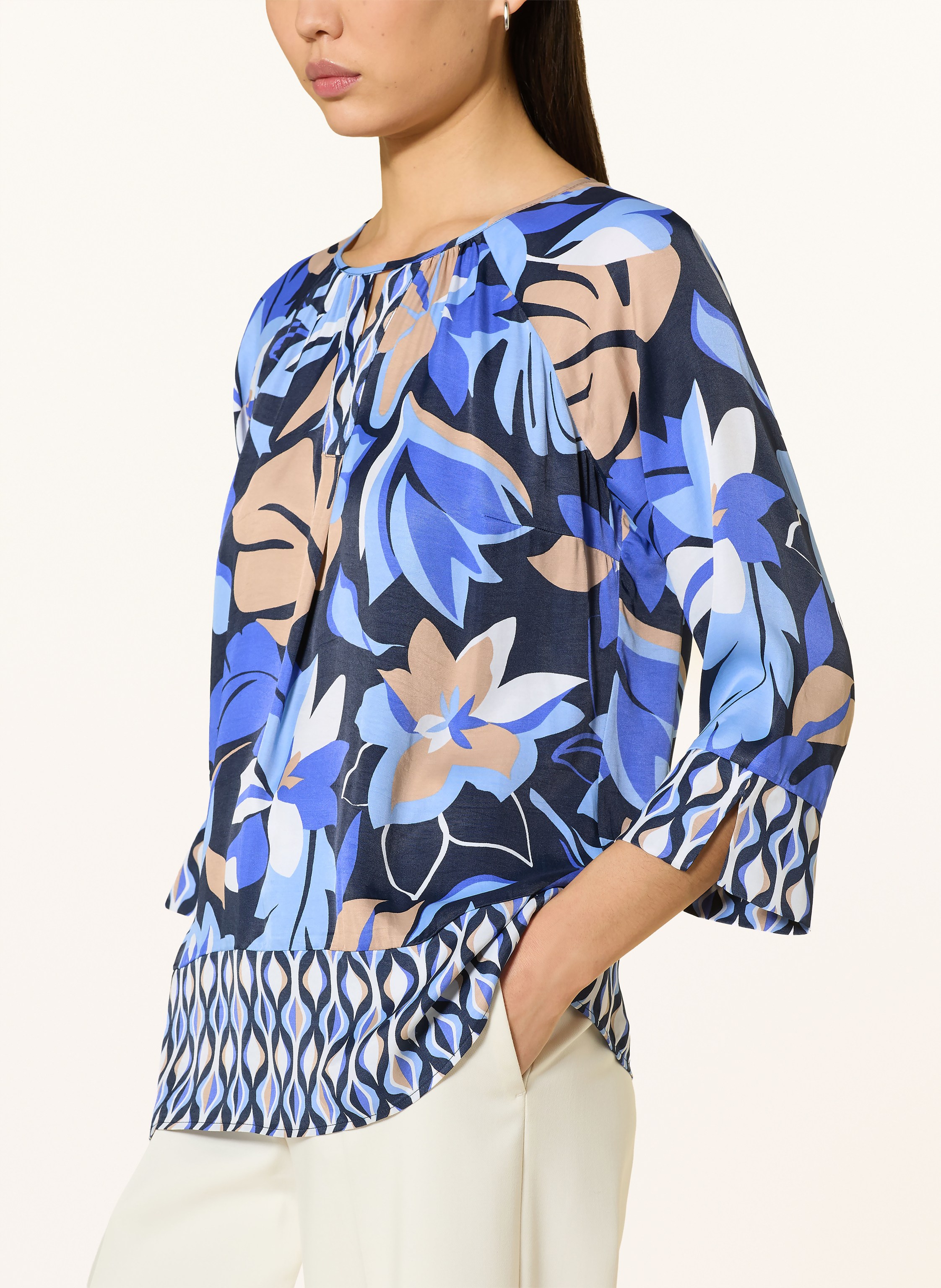 Thumbnail - Betty Barclay Blusenshirt Mit 3/4-Arm blau