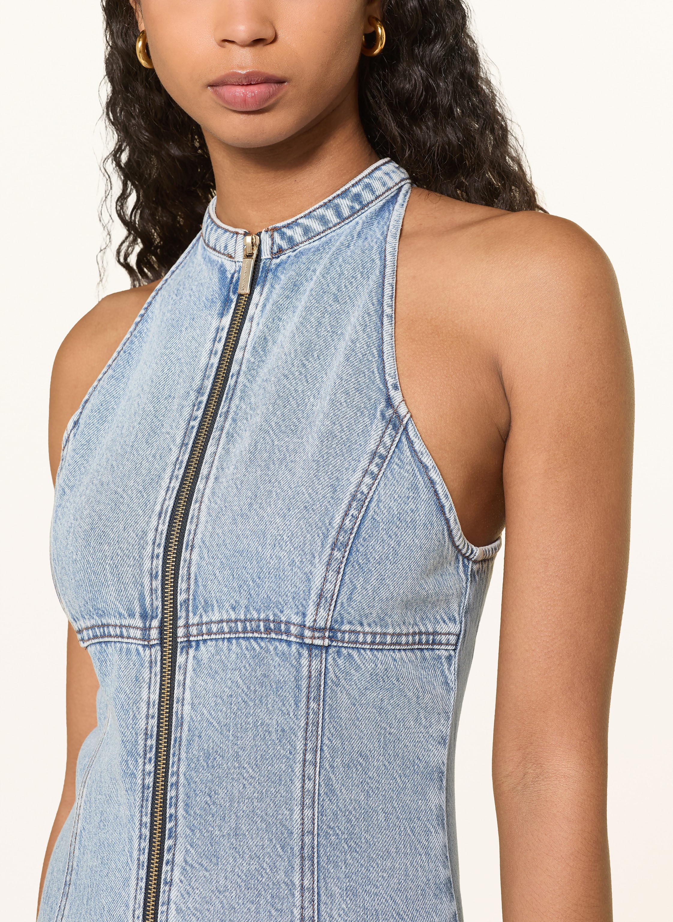 Thumbnail - Armani Exchange Jeanskleid blau