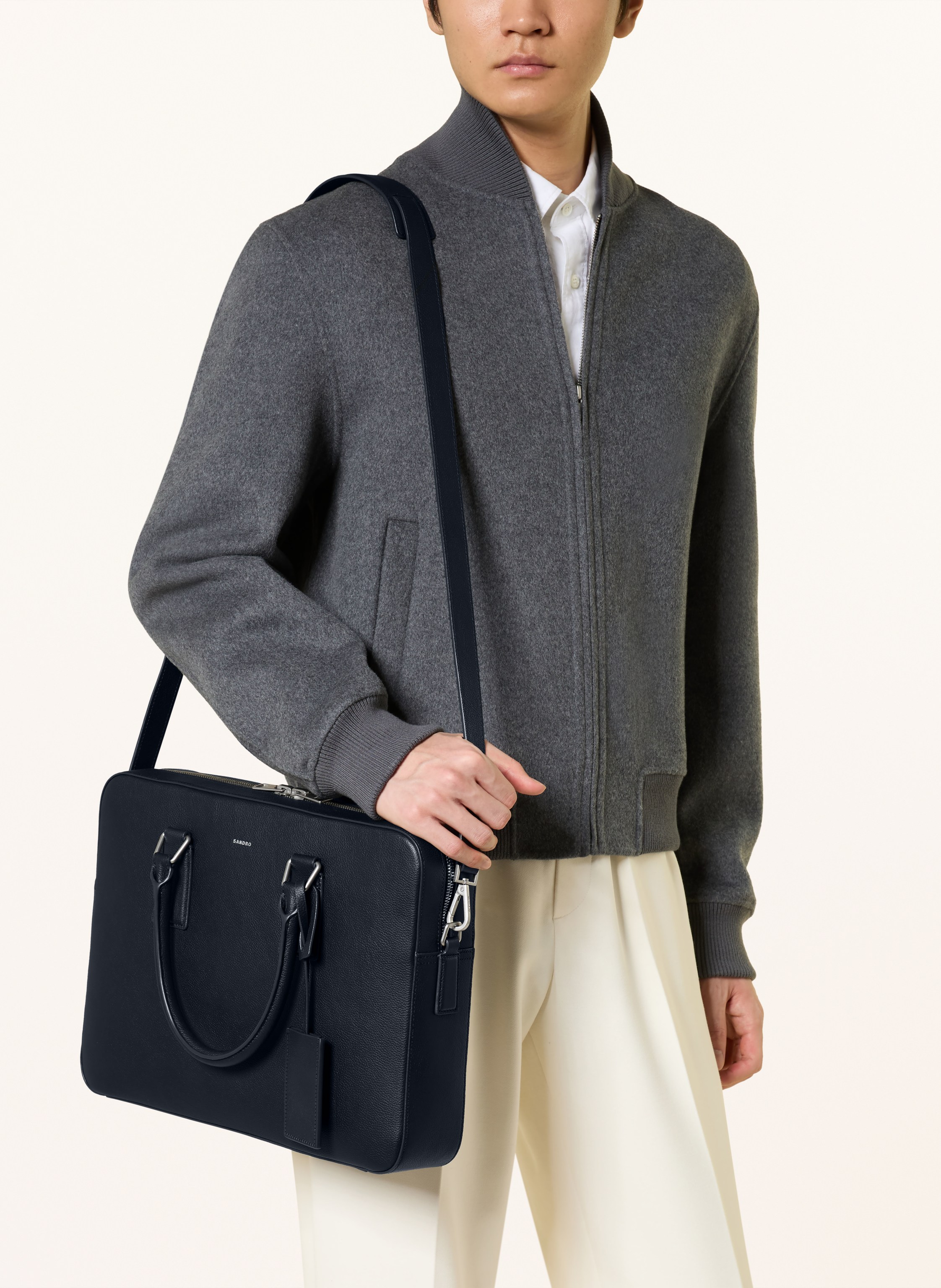 Thumbnail - Sandro Laptop-Tasche blau