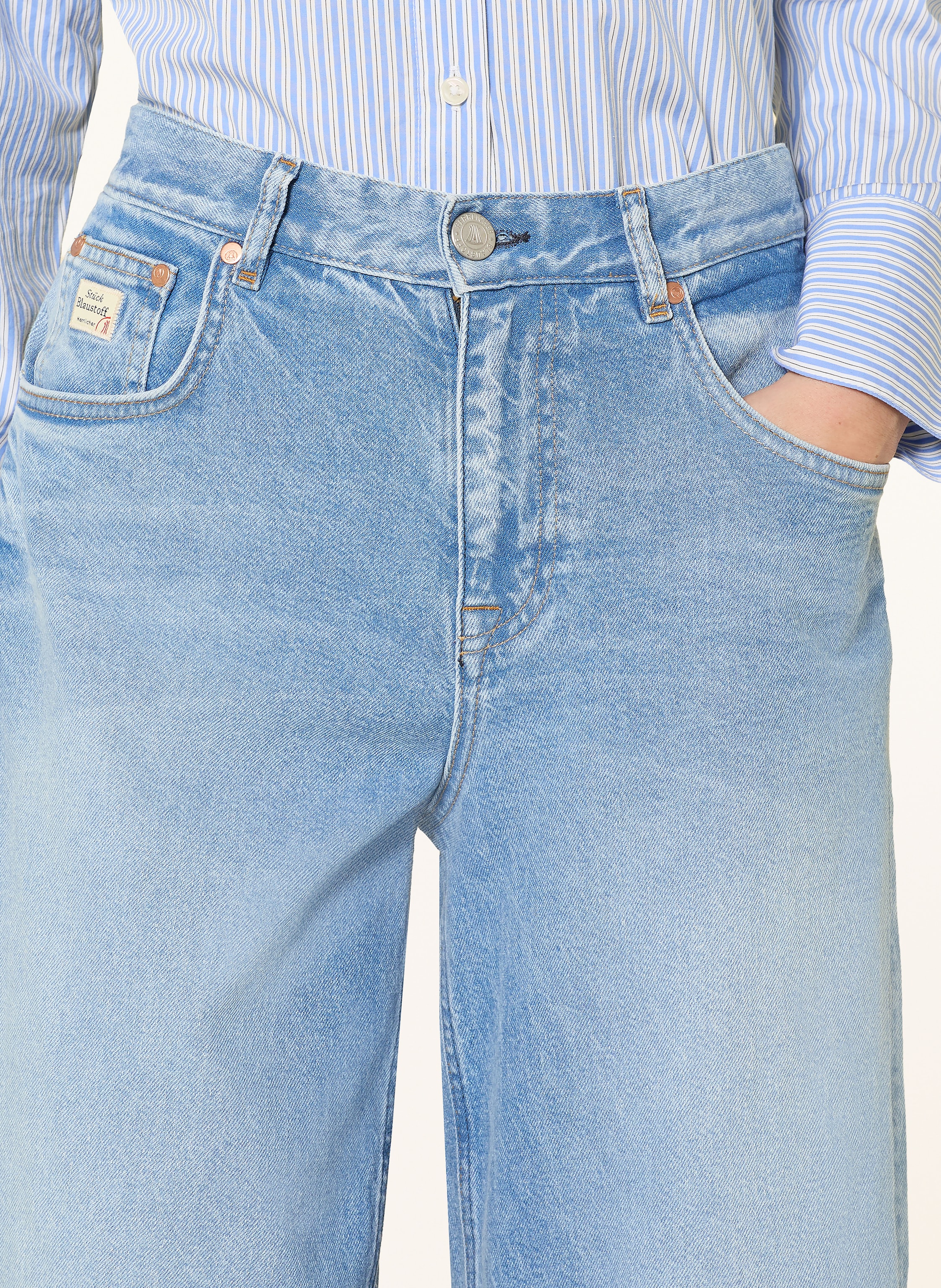 Thumbnail - Herrlicher Mom Jeans Barrow blau