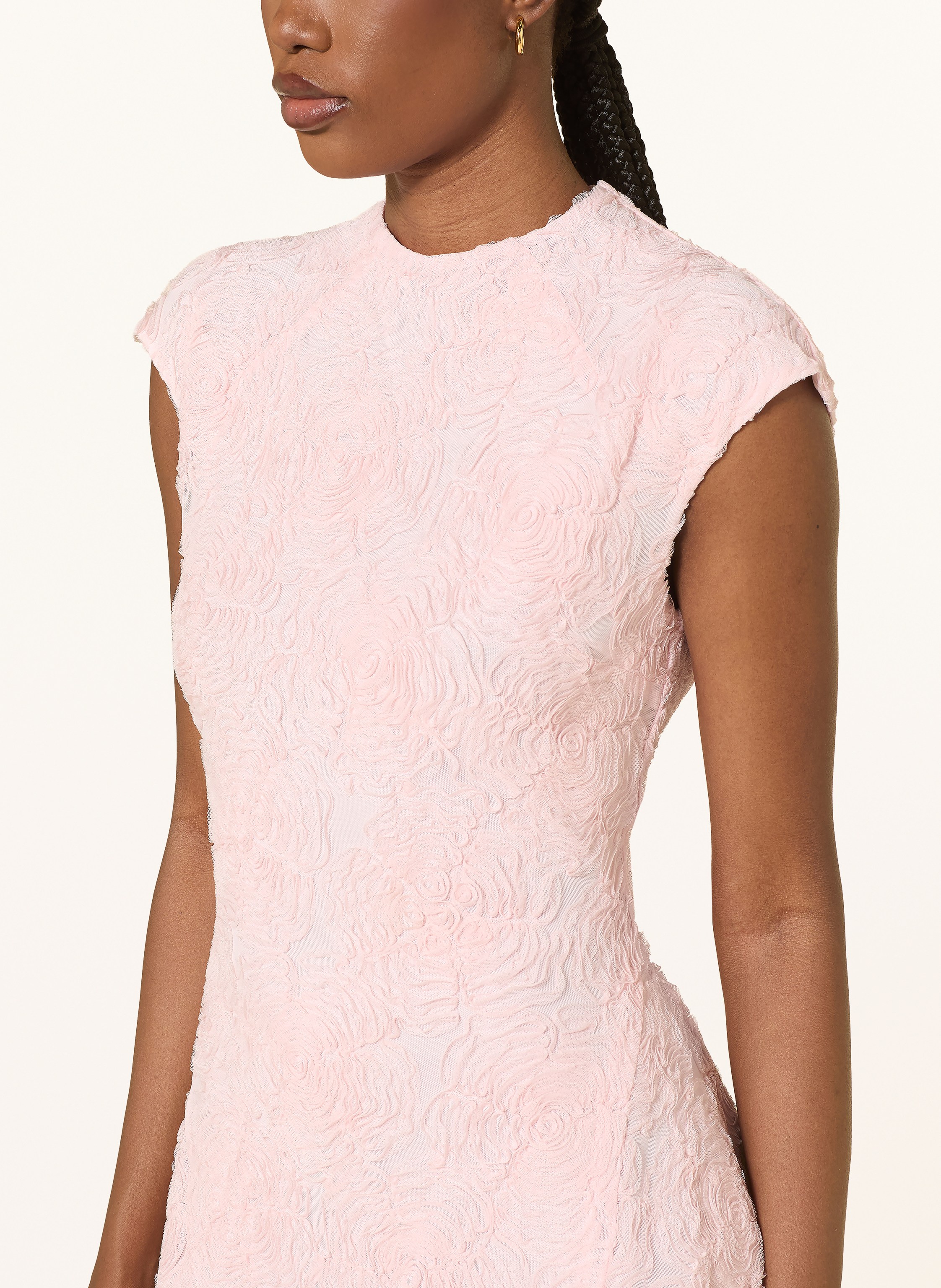 Thumbnail - Rotate Mesh-Kleid rosa