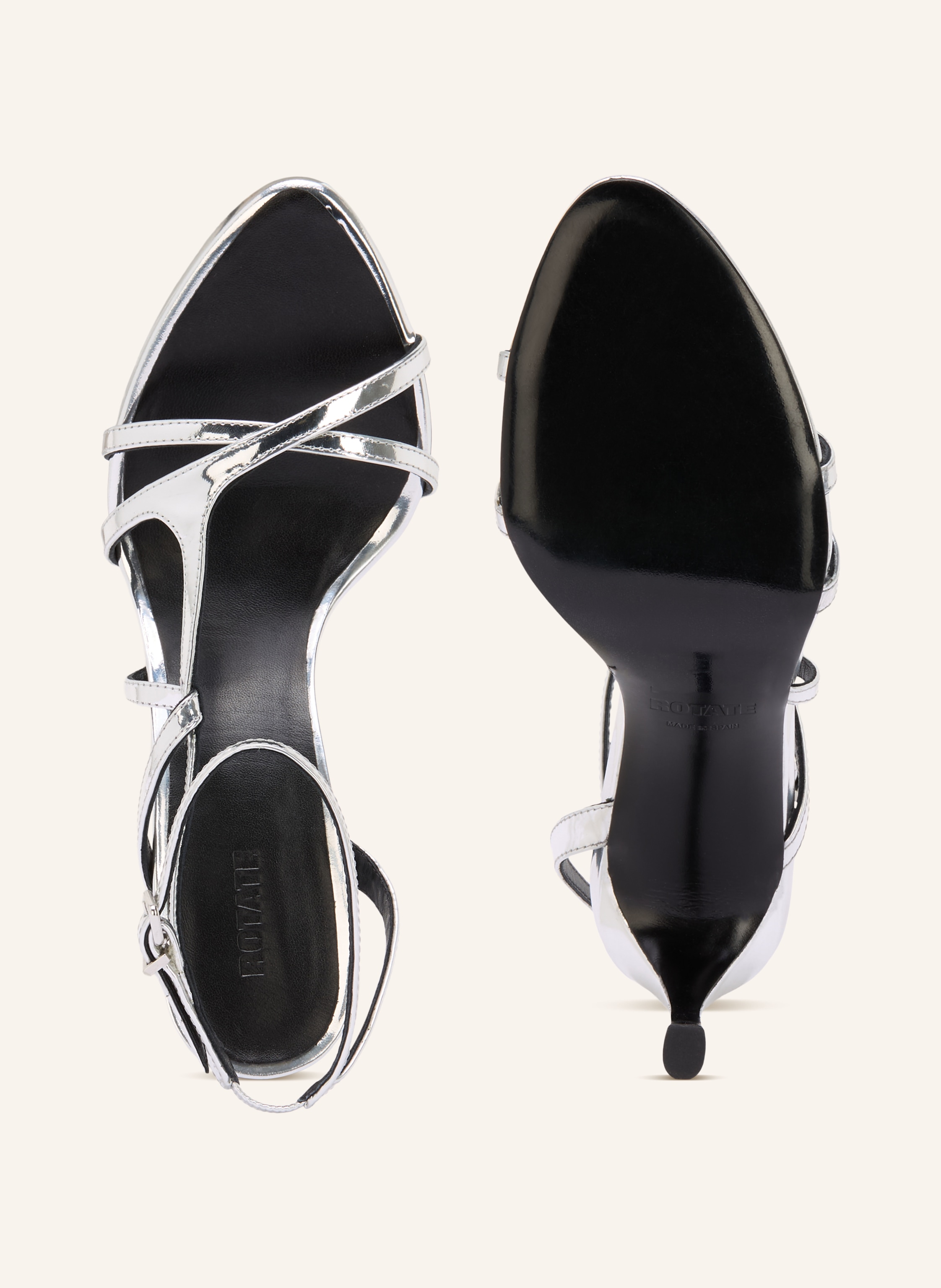 Thumbnail - Rotate Sandaletten silber