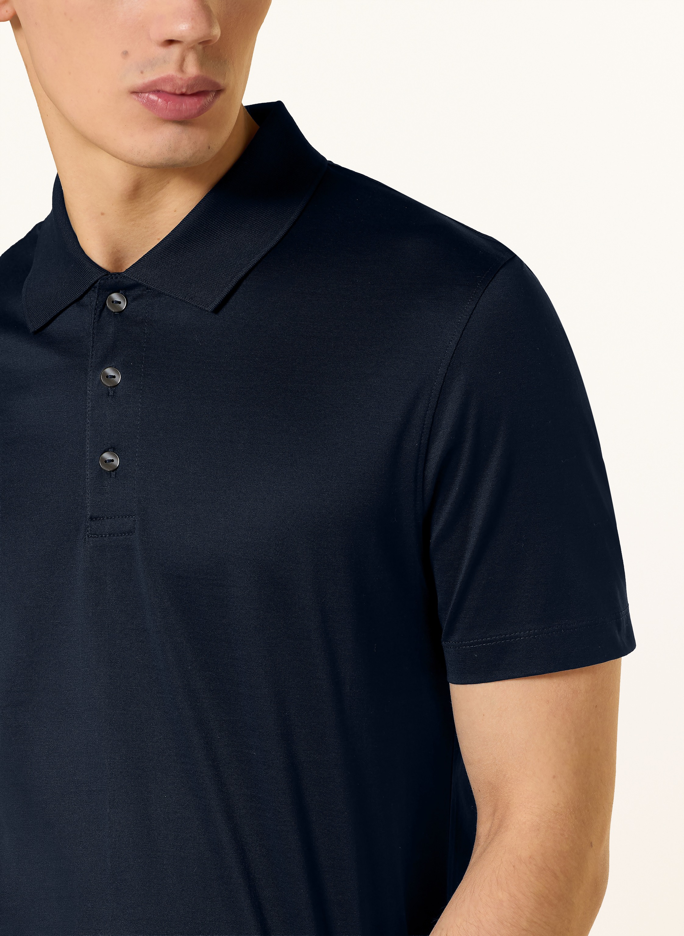 Thumbnail - Paul Jersey-Poloshirt blau