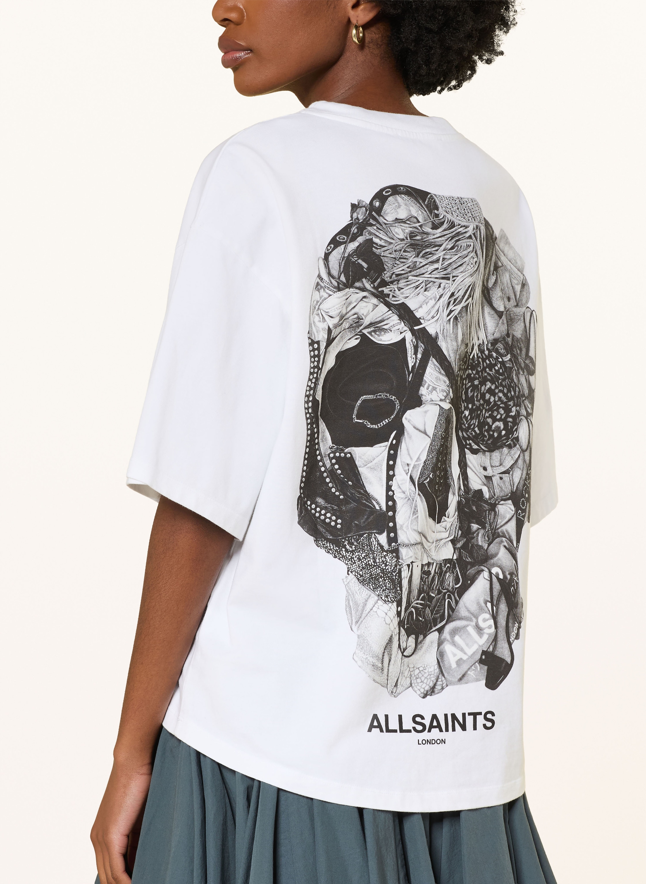 Thumbnail - Allsaints T-Shirt Heaps Amelie weiss