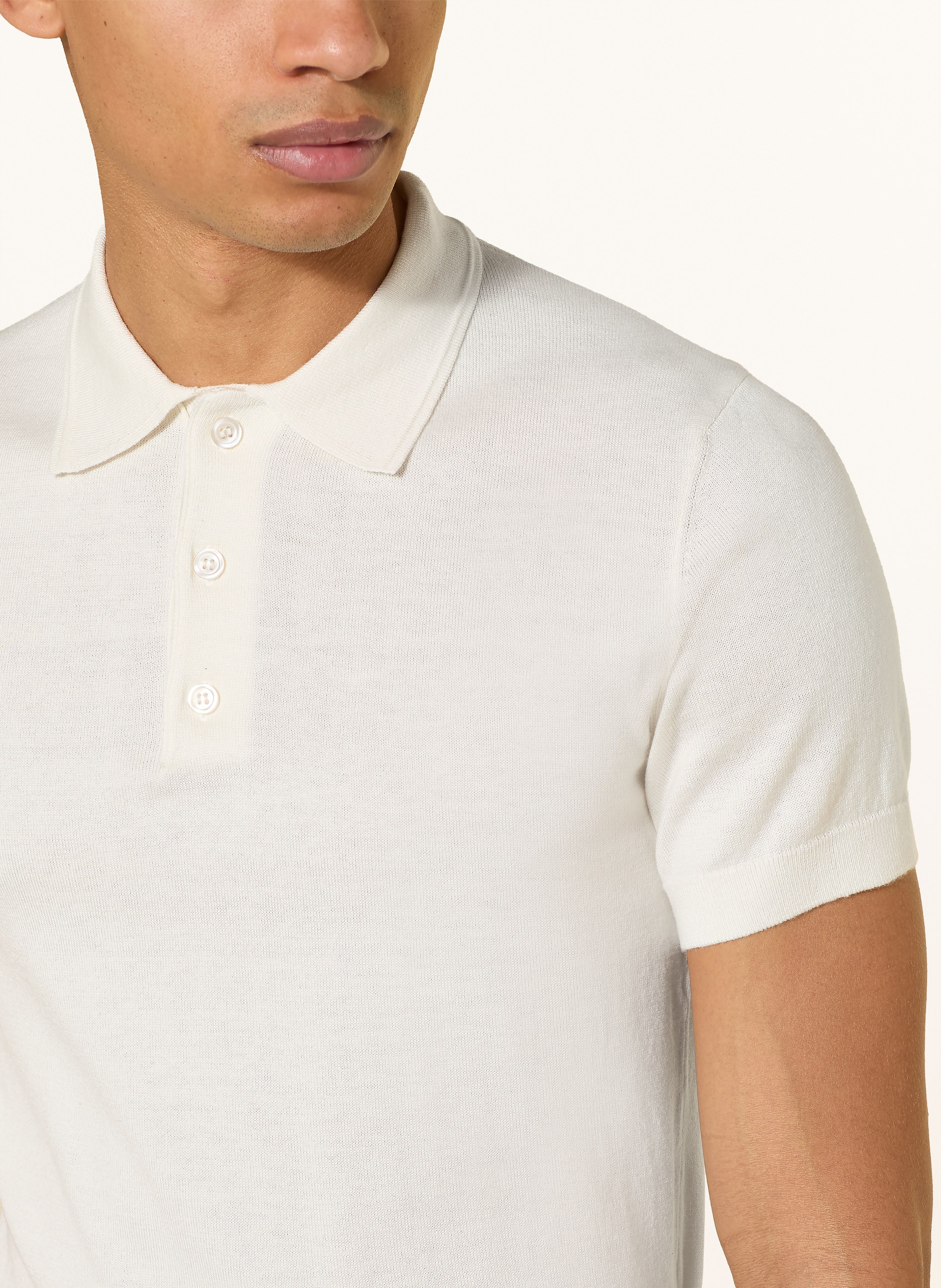 Thumbnail - Paul Strick-Poloshirt weiss