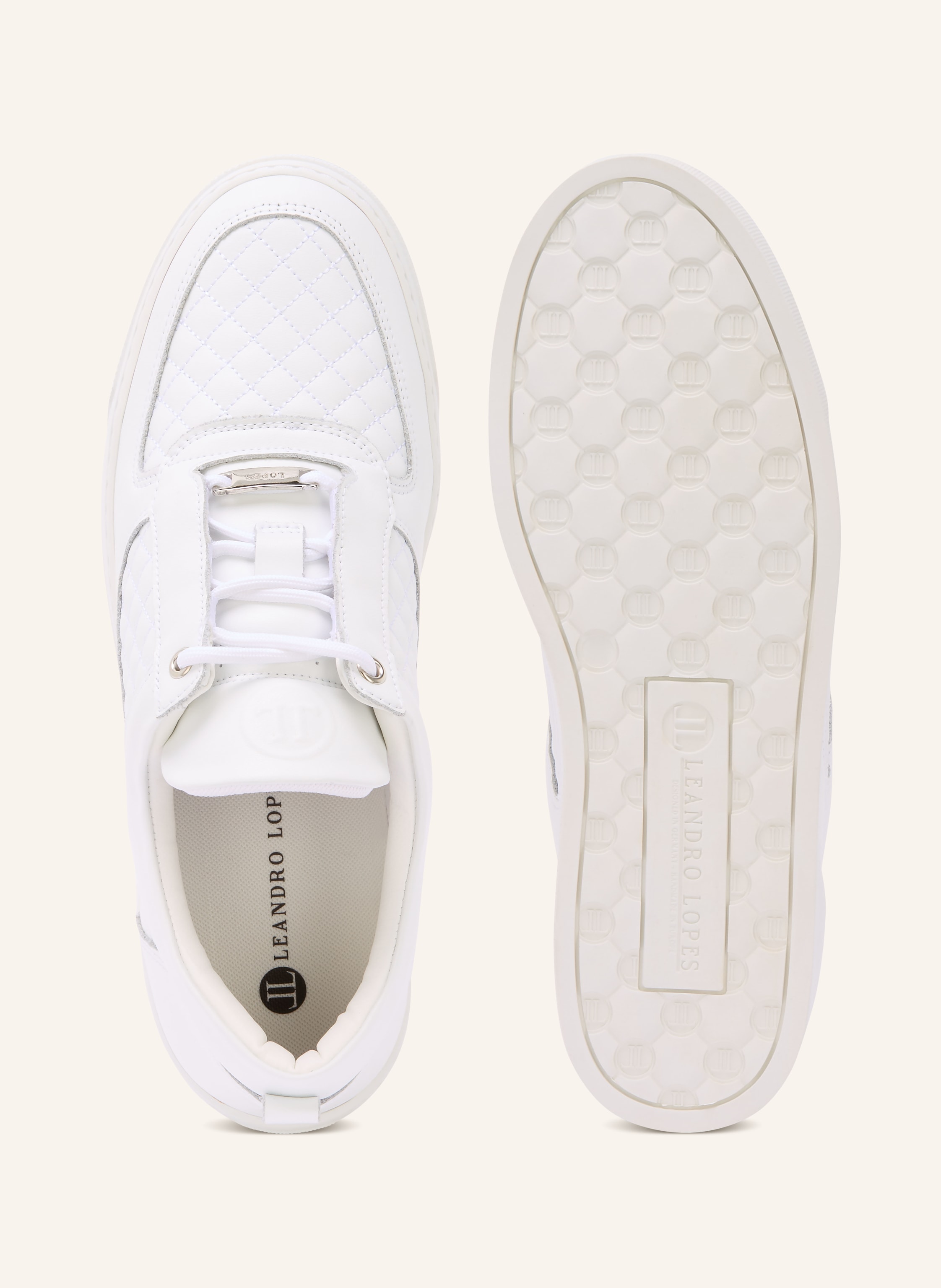 Thumbnail - Leandro Lopes Sneaker Faisca weiss