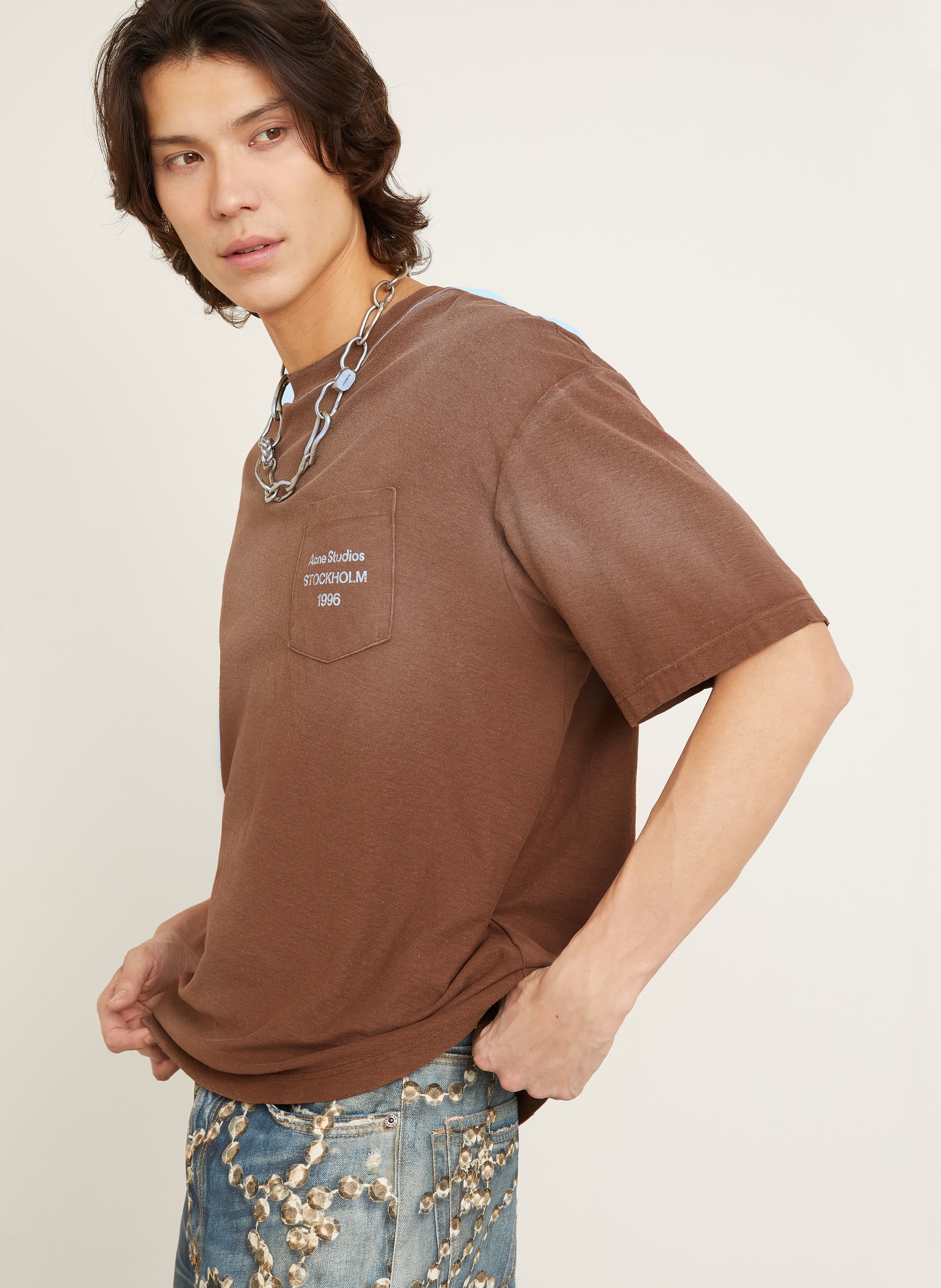 Thumbnail - Acne Studios T-Shirt braun