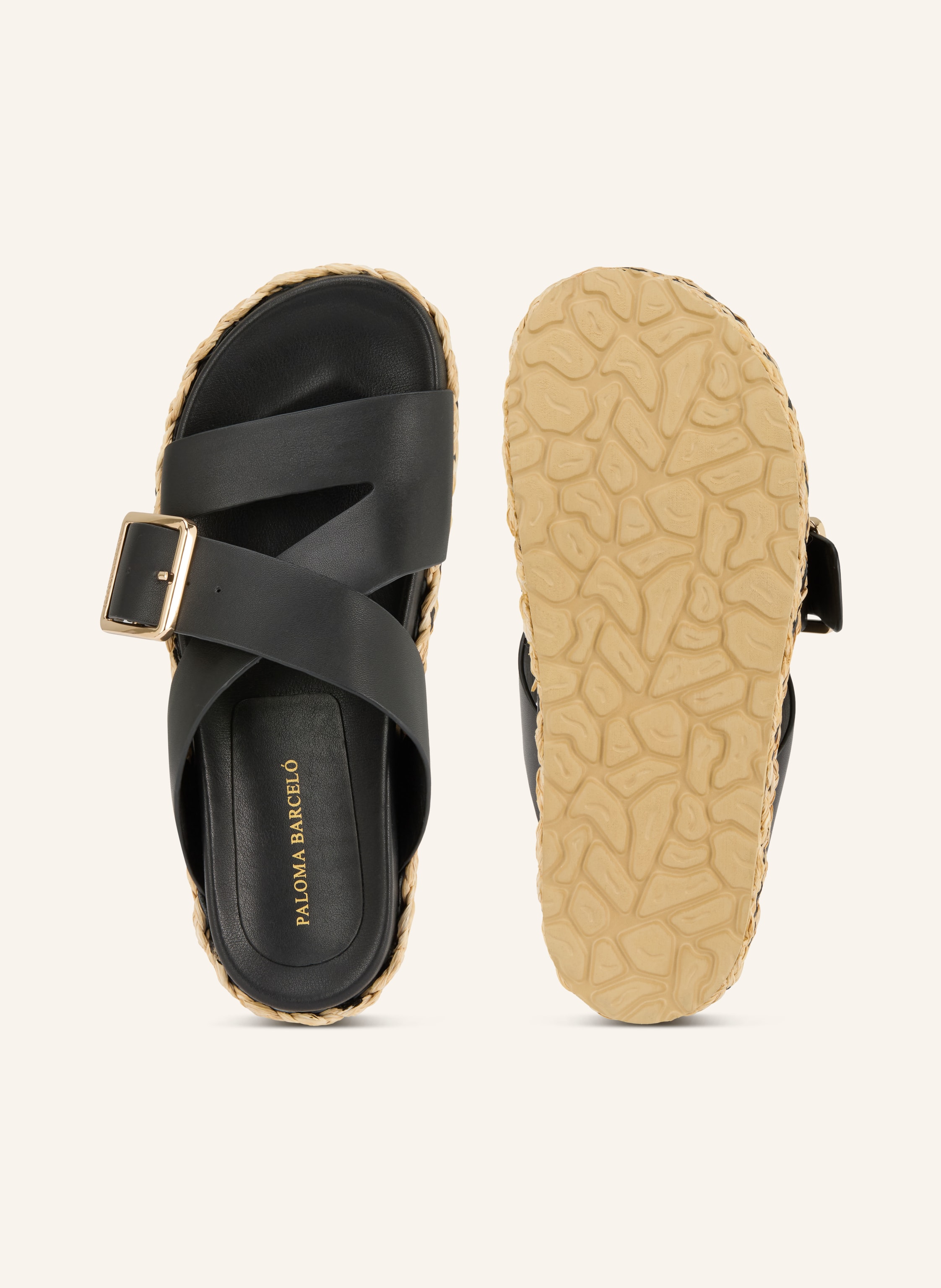 Thumbnail - Paloma Barceló Plateau-Sandalen Vienna schwarz