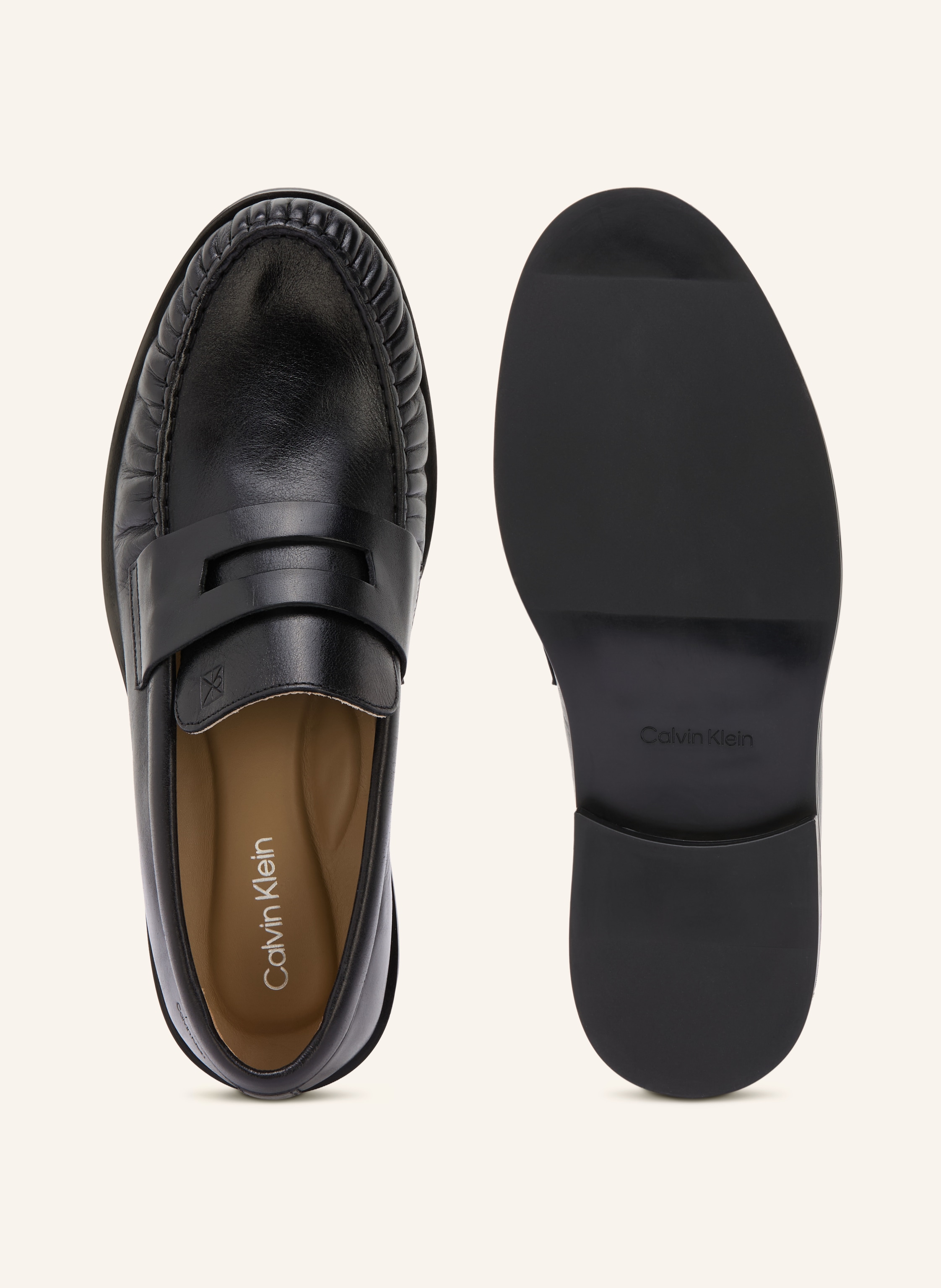 Thumbnail - Calvin Klein Penny-Loafer schwarz