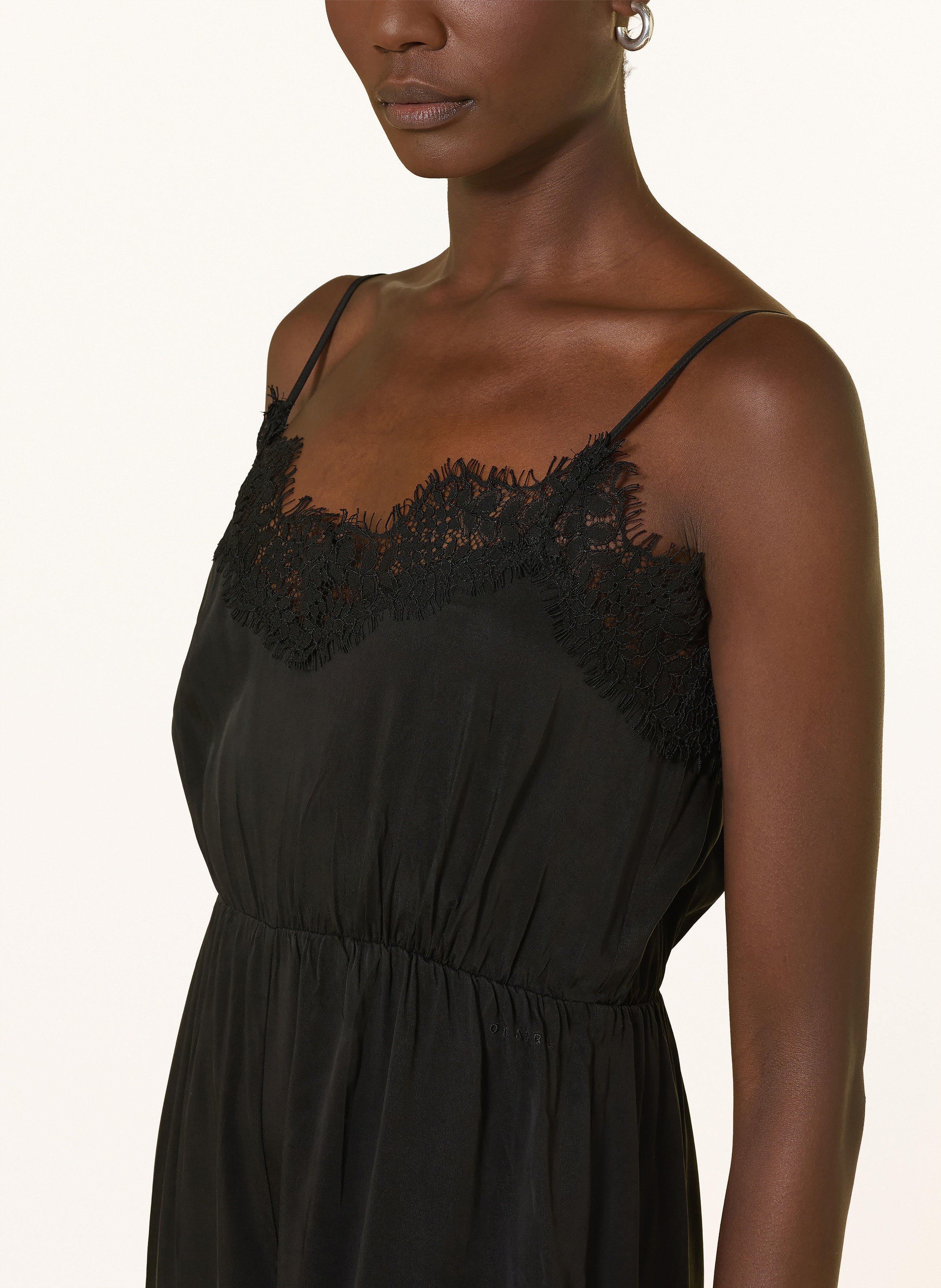 Thumbnail - Oh April Jumpsuit Taja Mit Spitze schwarz