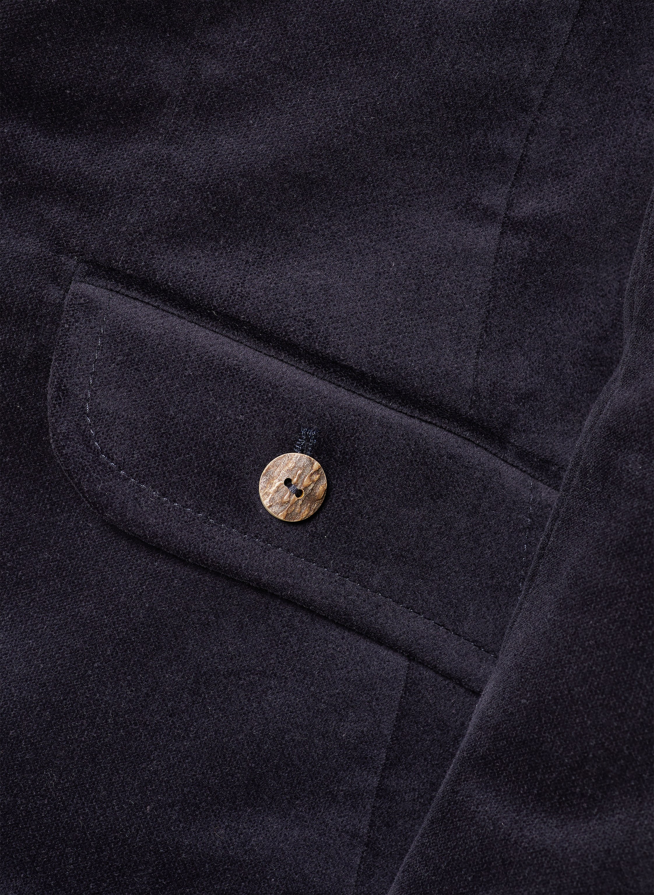 Thumbnail - Grasegger Samtjanker Obolus Slim Fit blau